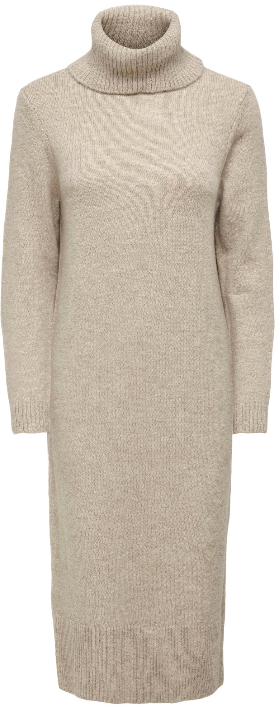 ONLY Strickkleid »ONLBRANDIE L/S ROLL NECK DRESS«