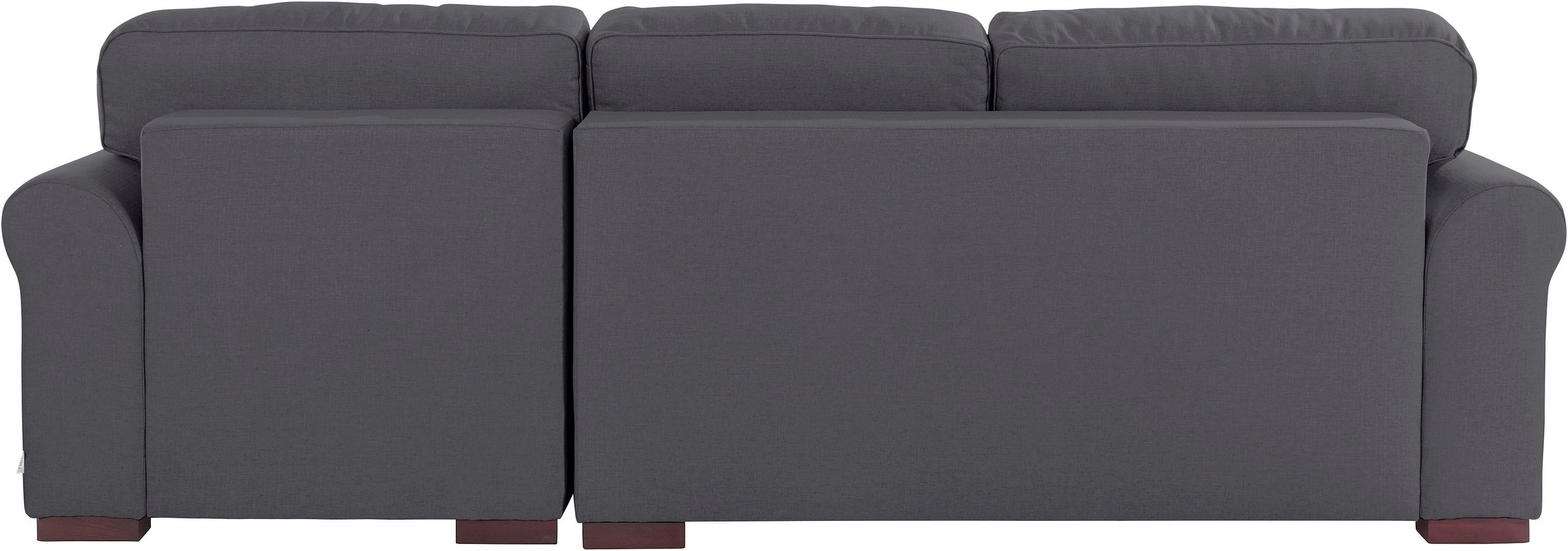 Home affaire Ecksofa »Broughton L-Form«, weicher Sitzkomfort, incl. 4 Zierkissen, Keder