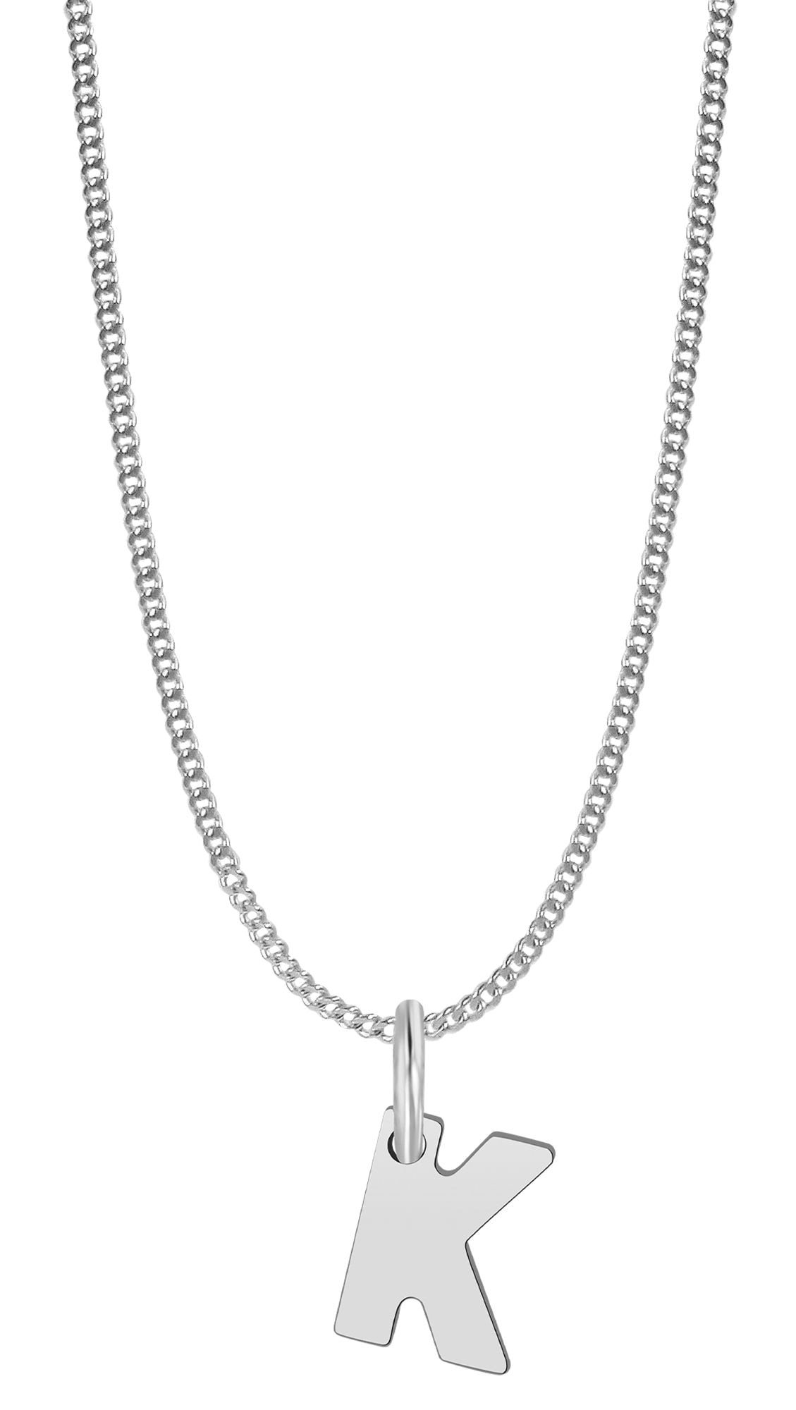 Adelia´s Buchstabenanhänger »Unisex Anhänger ¿ Buchstabe N Buchstabenanhänger aus 925 Silber«