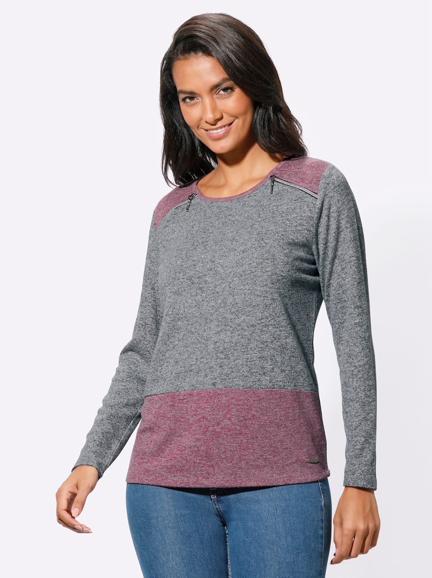 Casual Looks Rundhalsshirt »Shirt«, (1 tlg.)