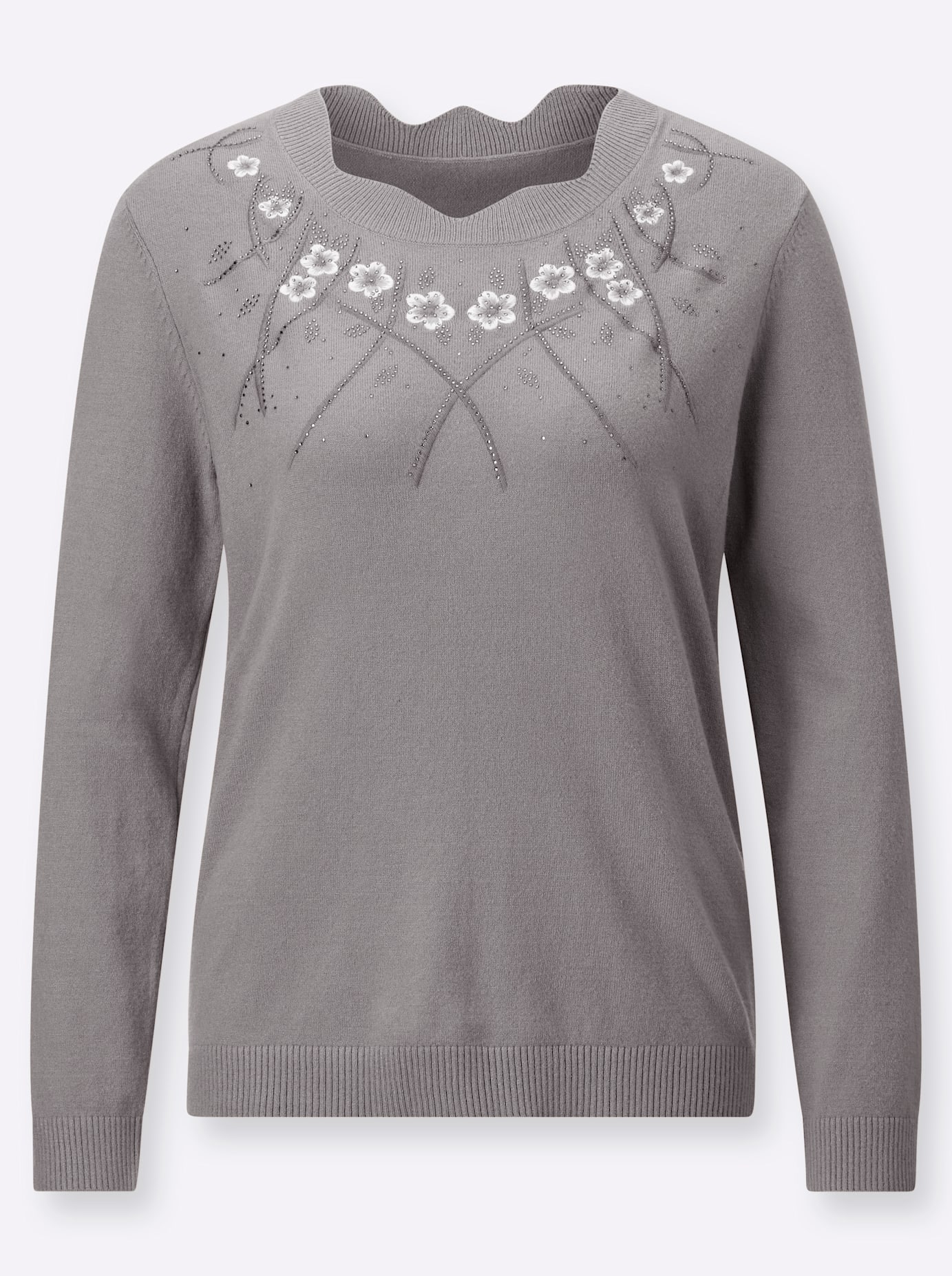 Classic Strickpullover »Langarm-Pullover«