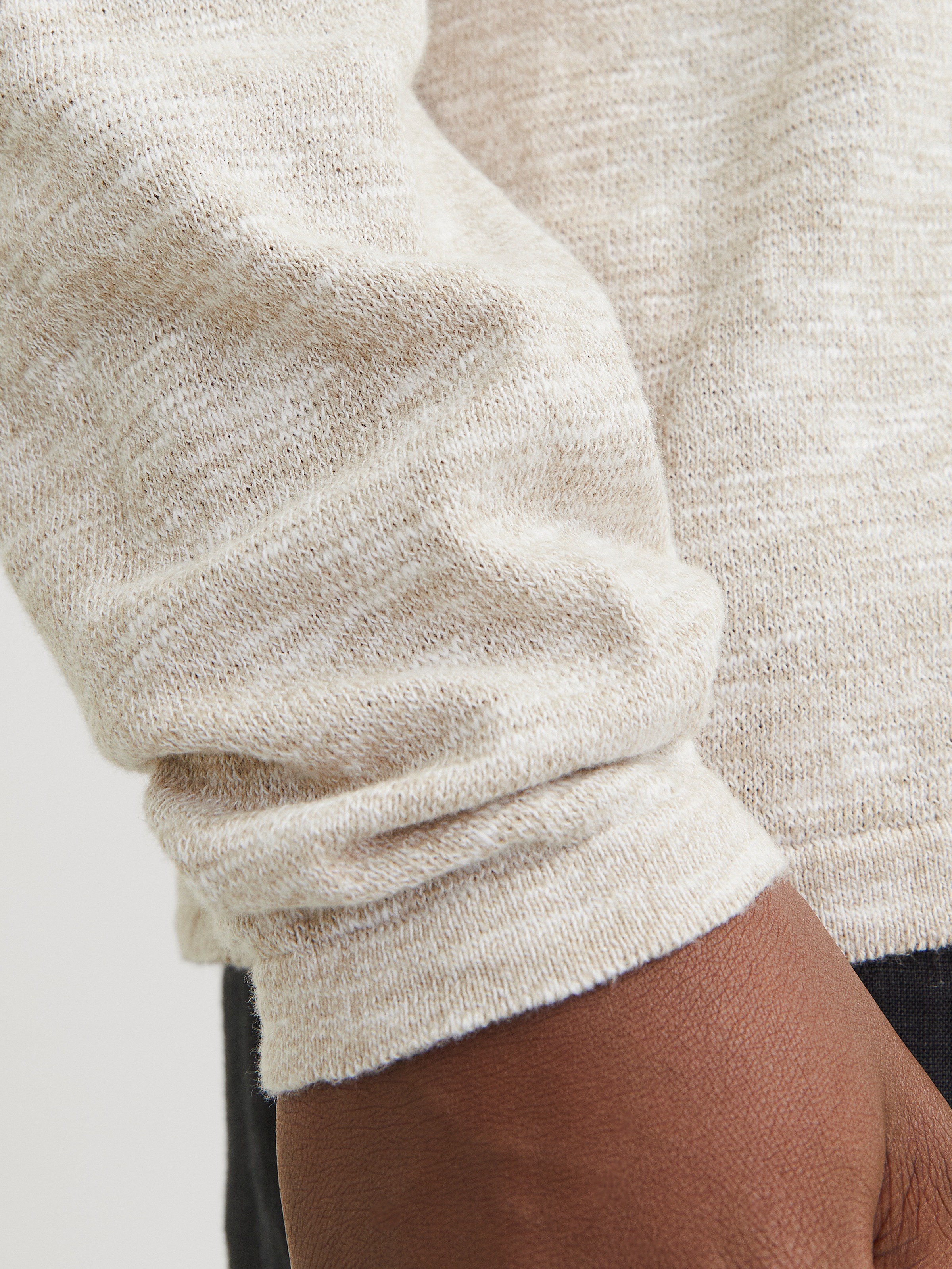 Jack & Jones Rundhalspullover »JJESUMMER KNIT CREW NECK SN«, mit Rundhalsausschnitt