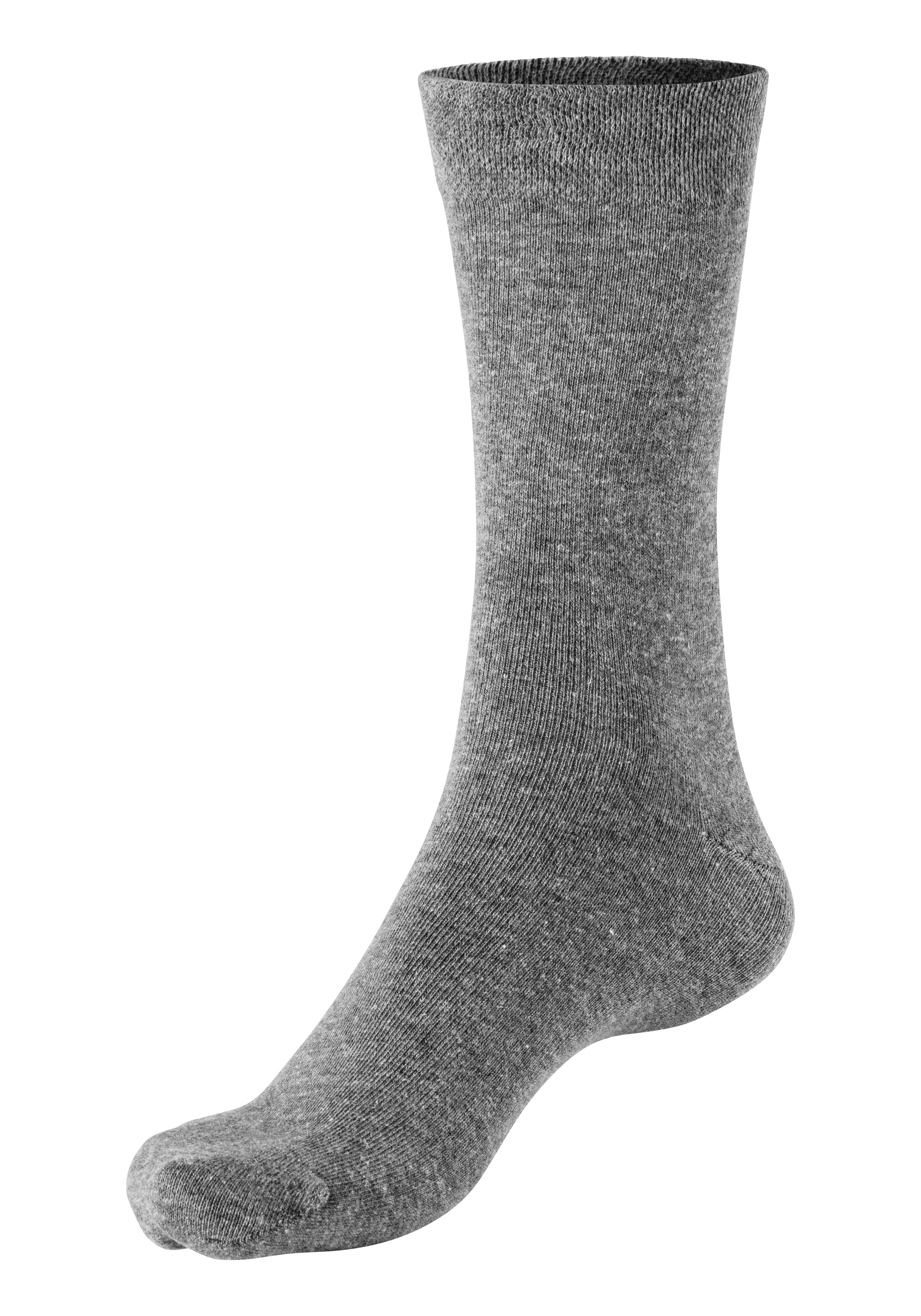 John Devin Businesssocken, (Packung, 6 Paar), lange Form, wertig in Box verpackt