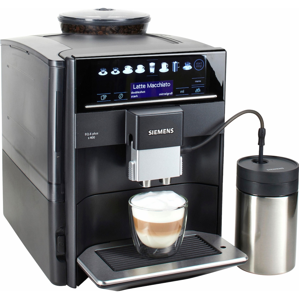 SIEMENS Kaffeevollautomat »EQ.6 plus s400 TE654509DE«