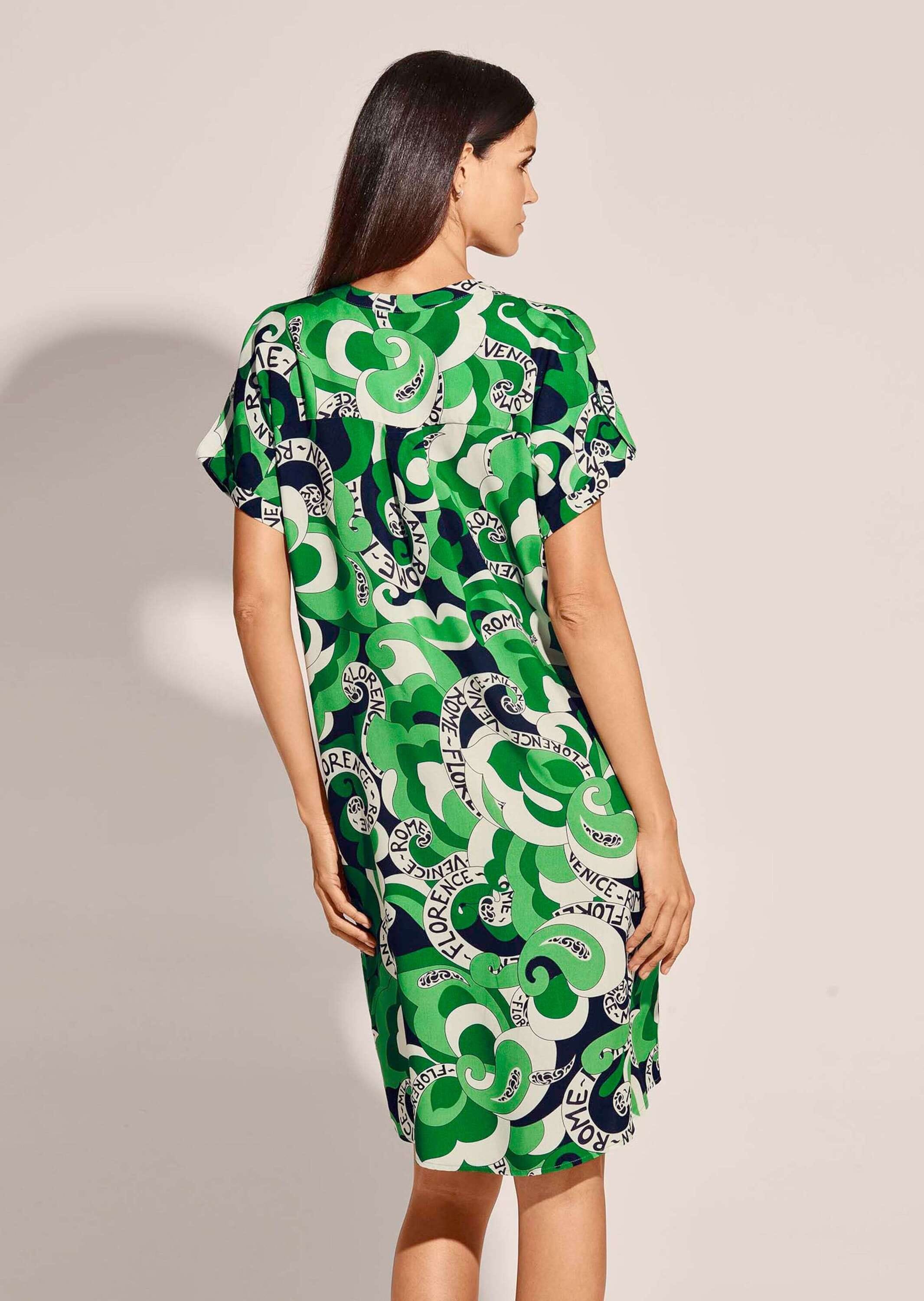 MADELEINE Sommerkleid »Kleid Lässiges Tunikakleid mit Statement-Print«