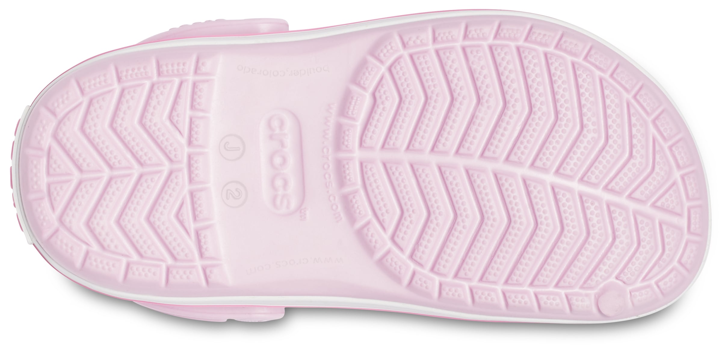 Crocs Clog »Crocband Clog K«, Sommerschuh, Schlappen, Hausschuh, Badeschuh mit Kontrast-Akzenten