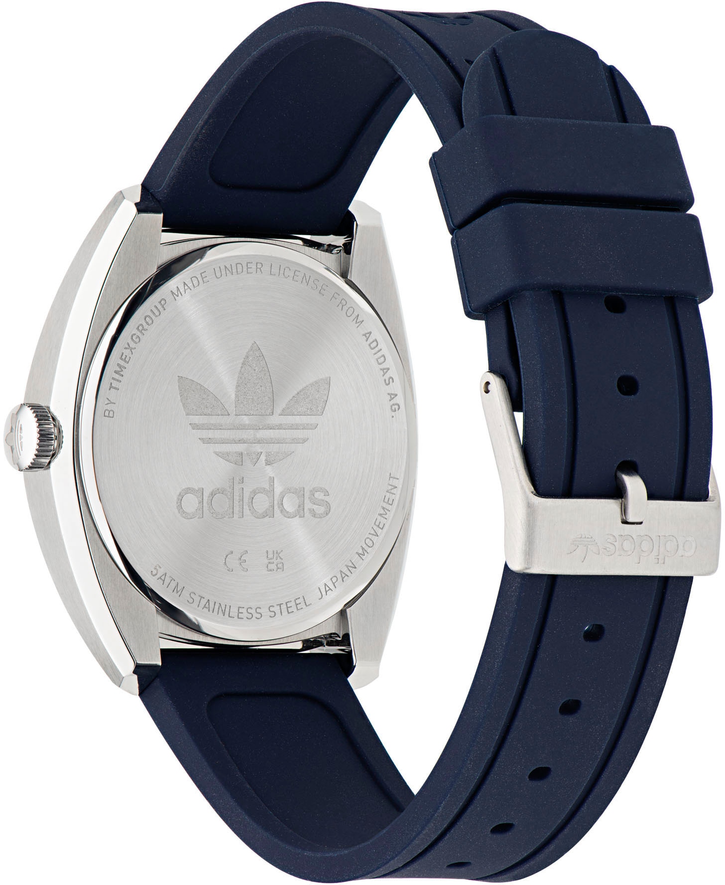 adidas Originals Quarzuhr »EDITION ONE«, Armbanduhr, Damenuhr, Herrenuhr, unisex, analog, Silikonarmband
