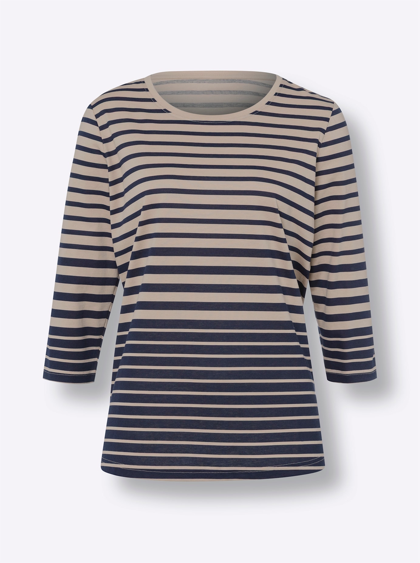 Classic Basics 3/4-Arm-Shirt »Ringelshirt«, (1 tlg.)