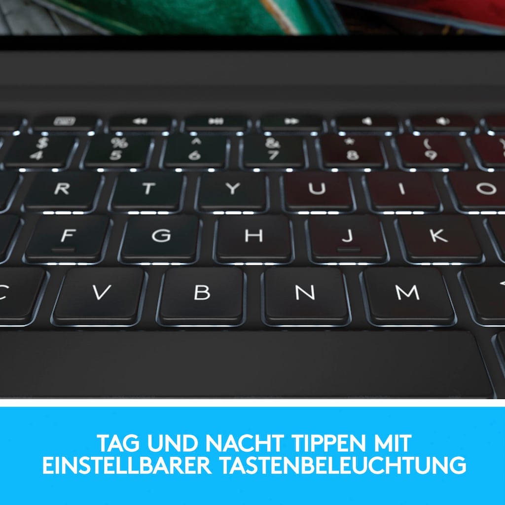 Logitech iPad-Tastatur »Slim Folio Pro für iPad Pro 11 Zoll Zoll (1. und 2. Generation)«