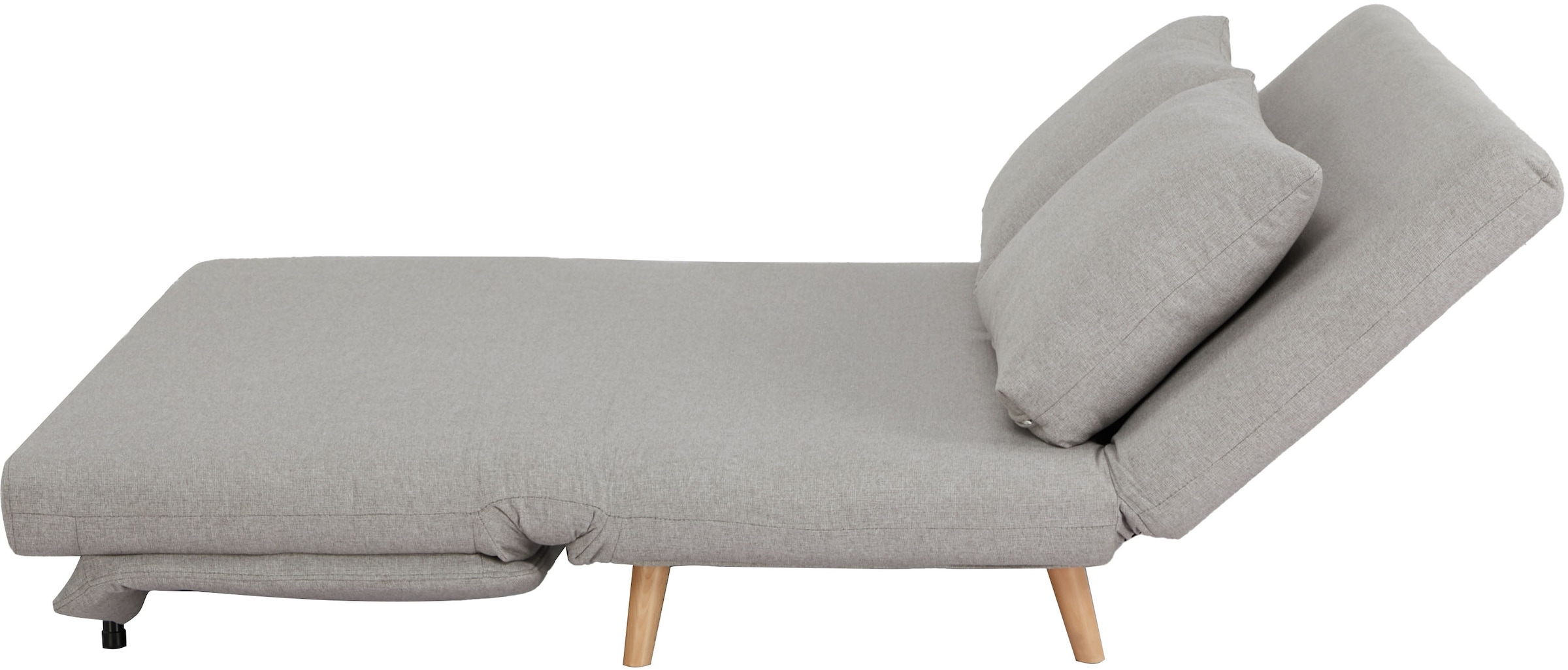 INOSIGN 2-Sitzer »AINSLEY 140 cm, Schlafsofa«, Verstellbare Rückenlehne und Sofa mit Bettfunktion
