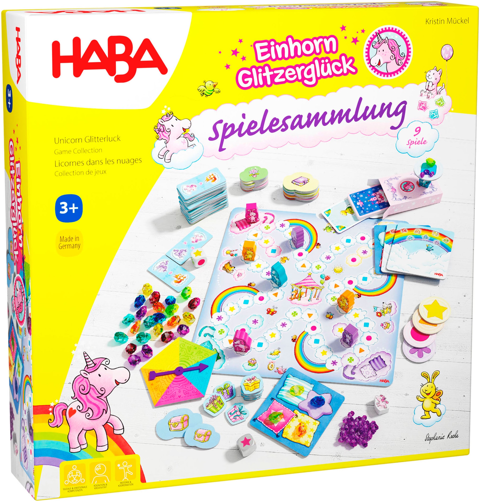 Spiel »Einhorn Glitzerglück«, Made in Germany