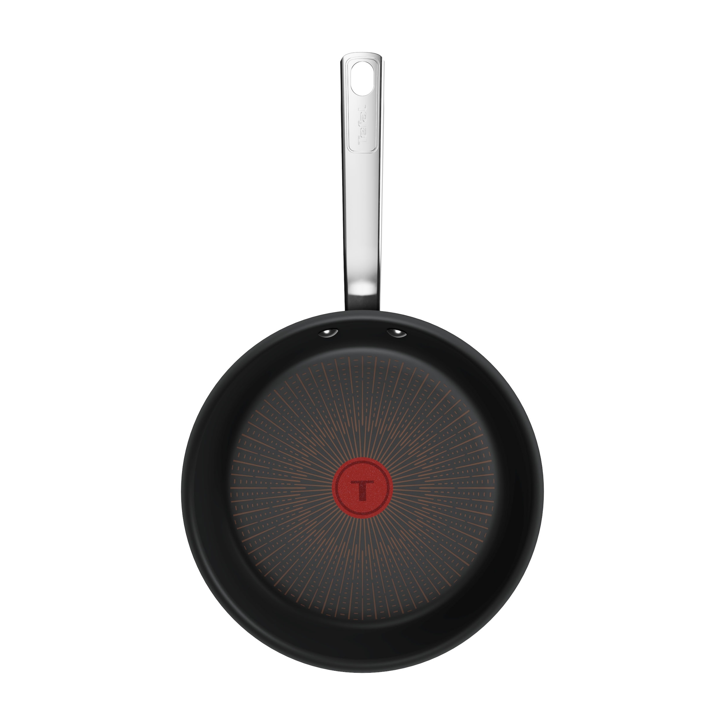 Tefal Pfannen-Set »Experience« Aluminium Set, 2x Bratpfanne 24/28 cm, 2 tlg. FusionCore Antihaftversiegelung, Induktion, Temperaturanzeiger
