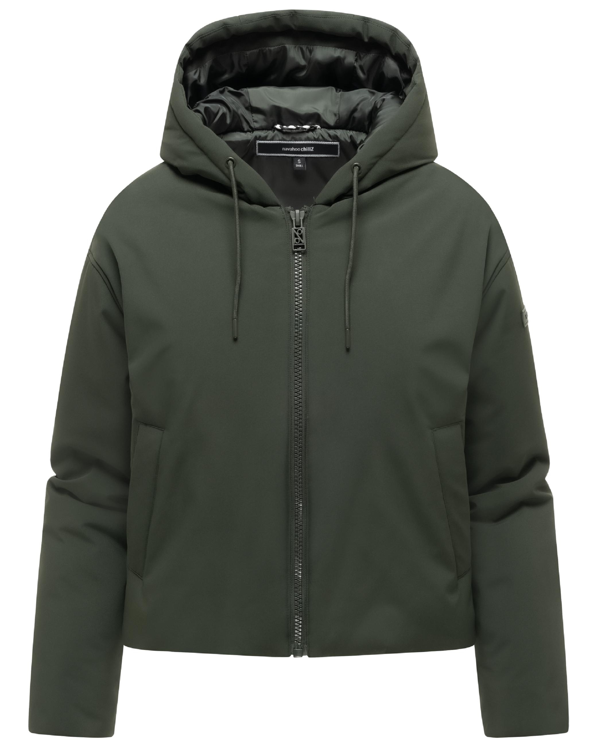 Navahoo Winterjacke »Bomberjacke Biscuitaa 14« mit Kapuze Kurze warme Damenjacke