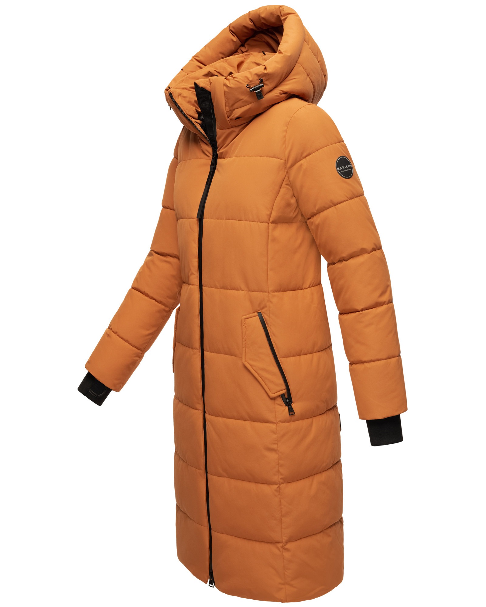 Marikoo Steppjacke »Marikoo Zuraraa lange Damen Winter Steppjacke B989«