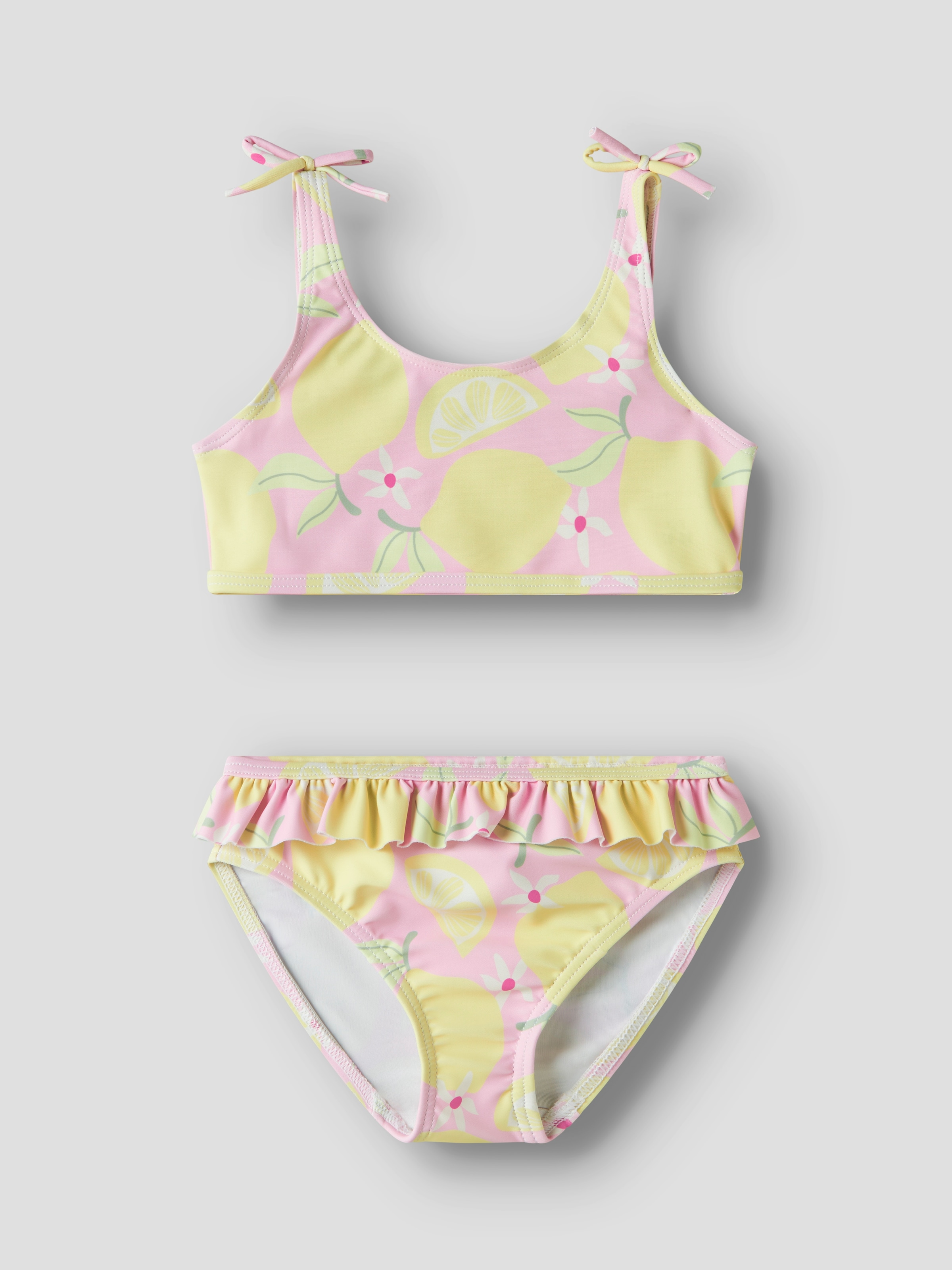 Name It Bustier-Bikini »NMFZILUA BIKINI« Set, 2 Stk. mit süßen Rüschen- und Schleifendetails