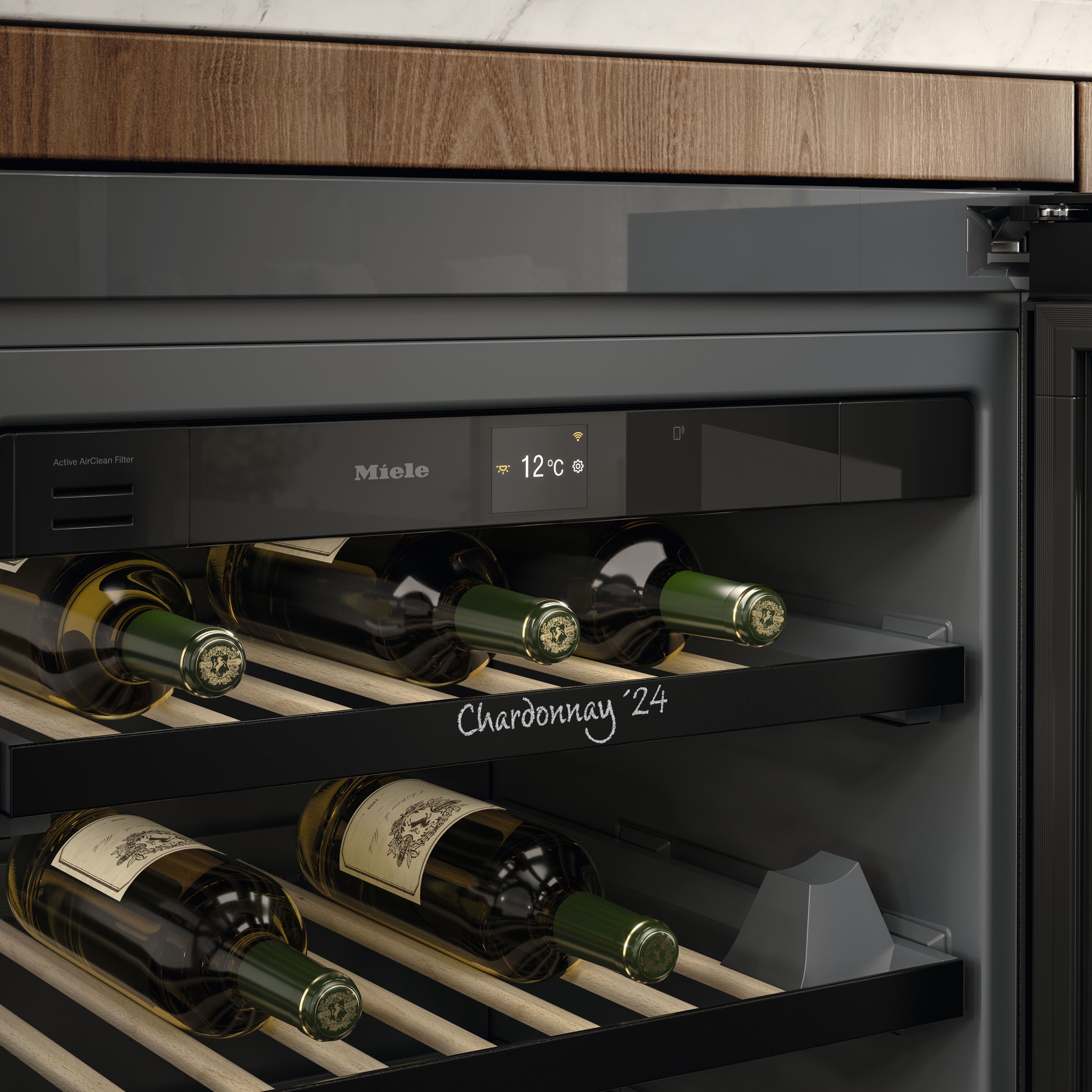Miele Unterbauweintemperierschrank »KWTUS 7074 F«, für 32 St. Standardflaschen á 075l
