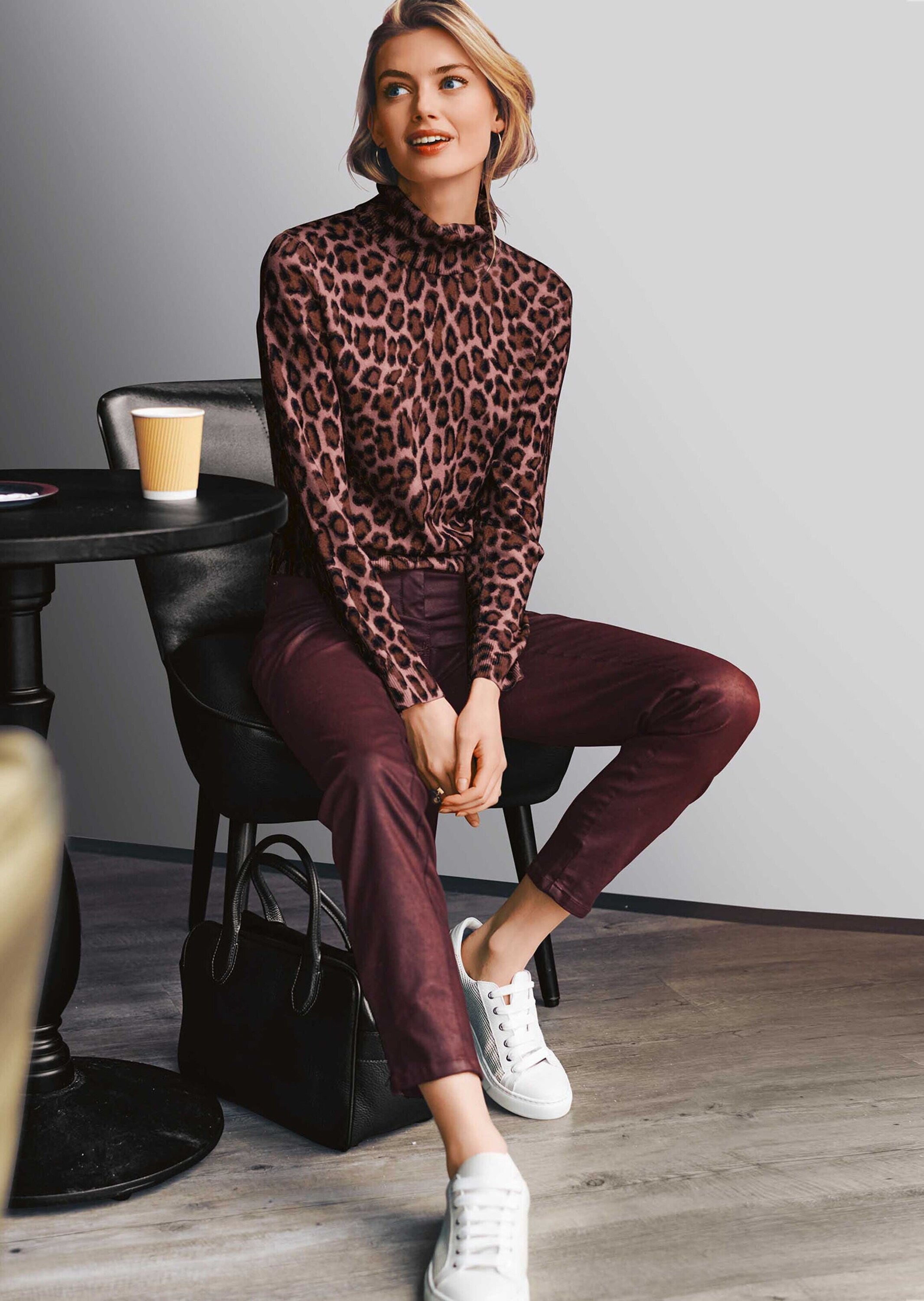 MADELEINE Regular-fit-Jeans »Jeans Beschichtete Skinny-Jeans«