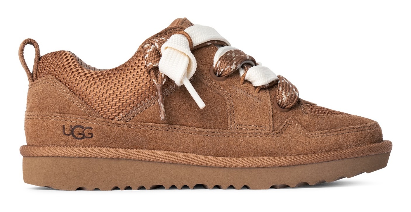 UGG Sneaker »LO LOWMEL«  Freizeitschuh, Halbschuh, Schnürschuh mit Ziernähten