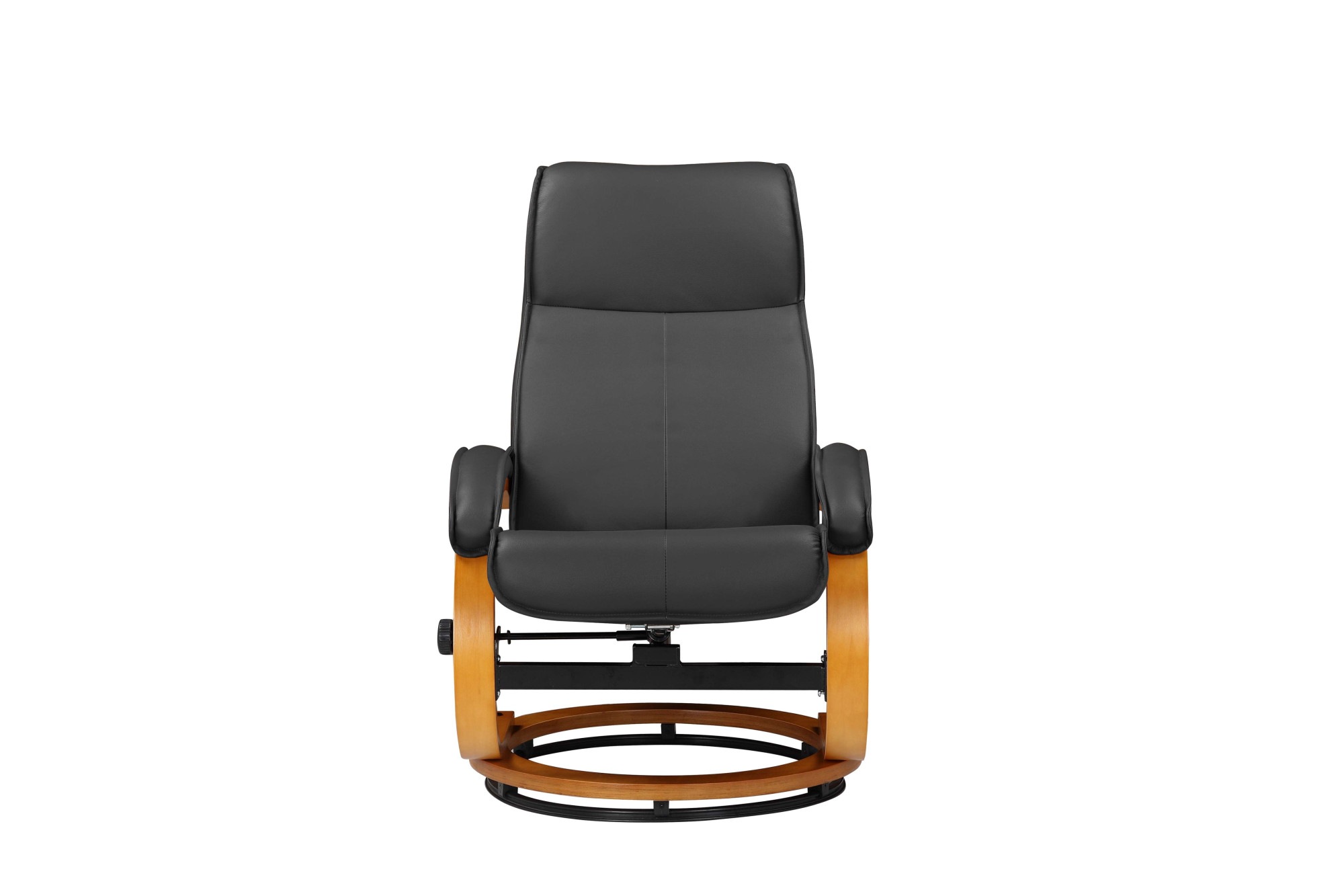 Home affaire Relaxsessel »Paris, TV-Sessel mit Hocker und manueller Liegefunktion«, (Set, 2 St., bestehend aus Sessel und Hocker), Set (Sessel und Hocker), Dreh- und Kippfunktion, NaturLEDER®