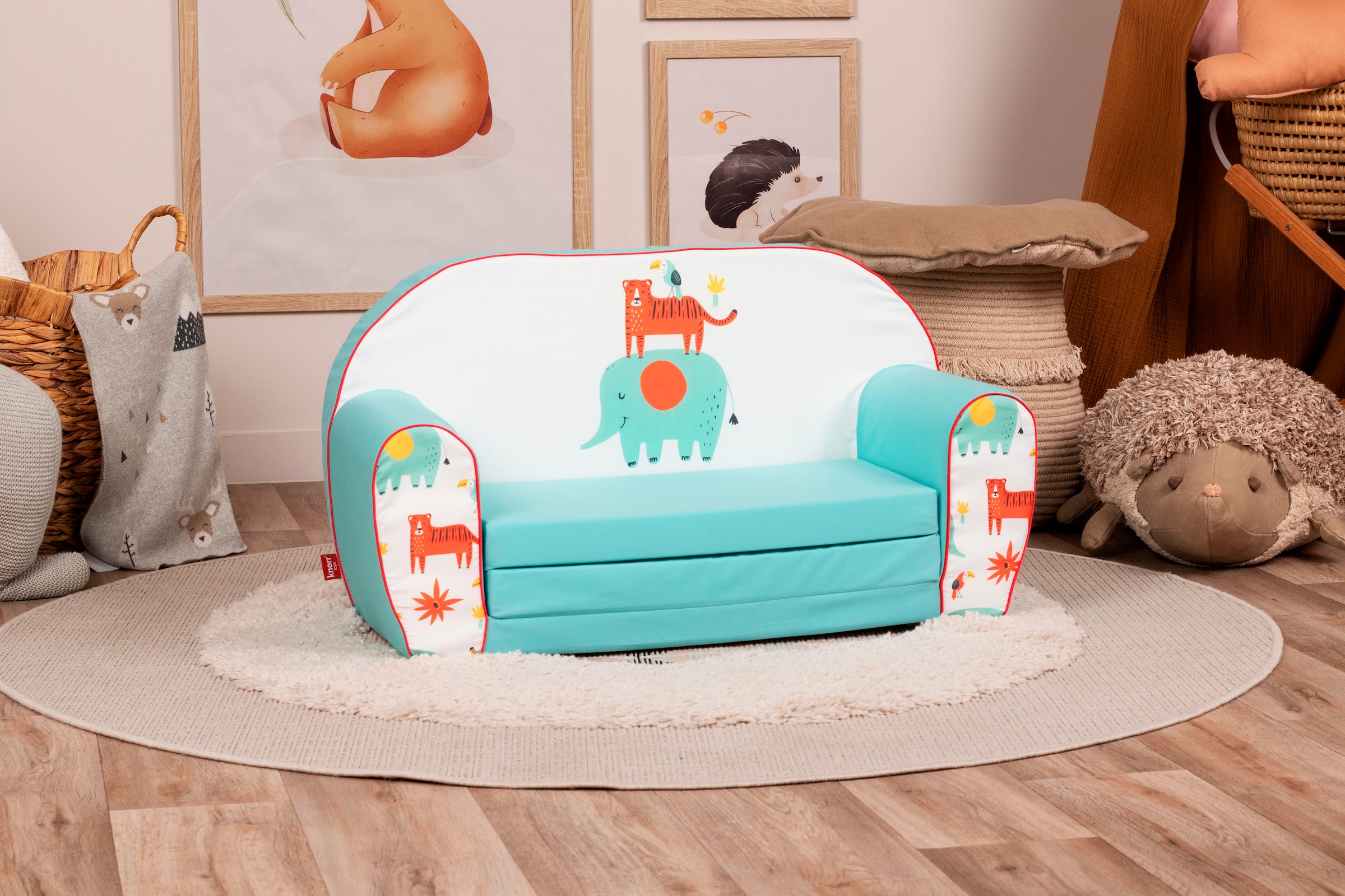 Knorrtoys® Sofa »Wild life« für Kinder; Made in Europe