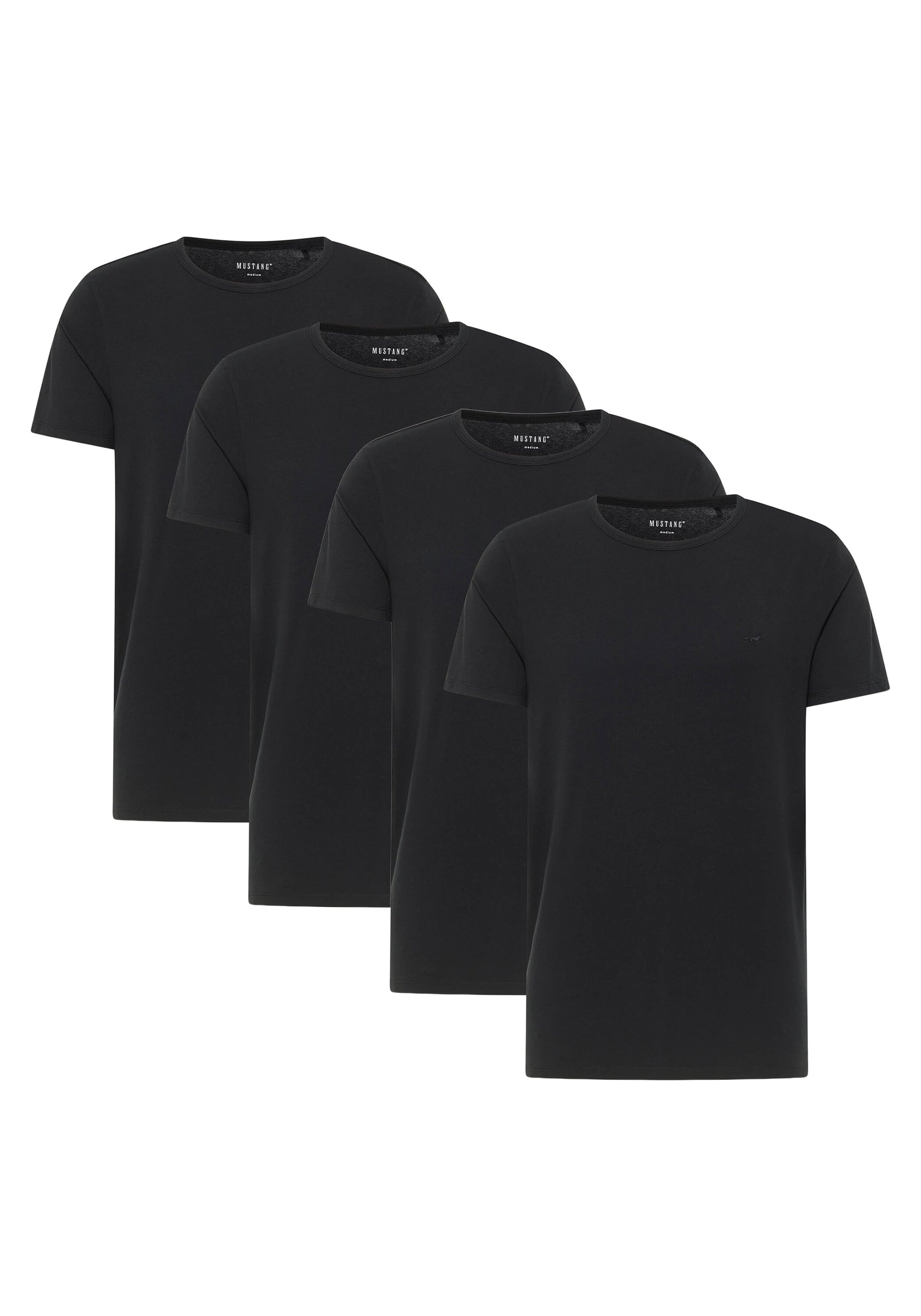 MUSTANG T-Shirt »T-Shirt Style Allen 4-Pack 4er Pack«