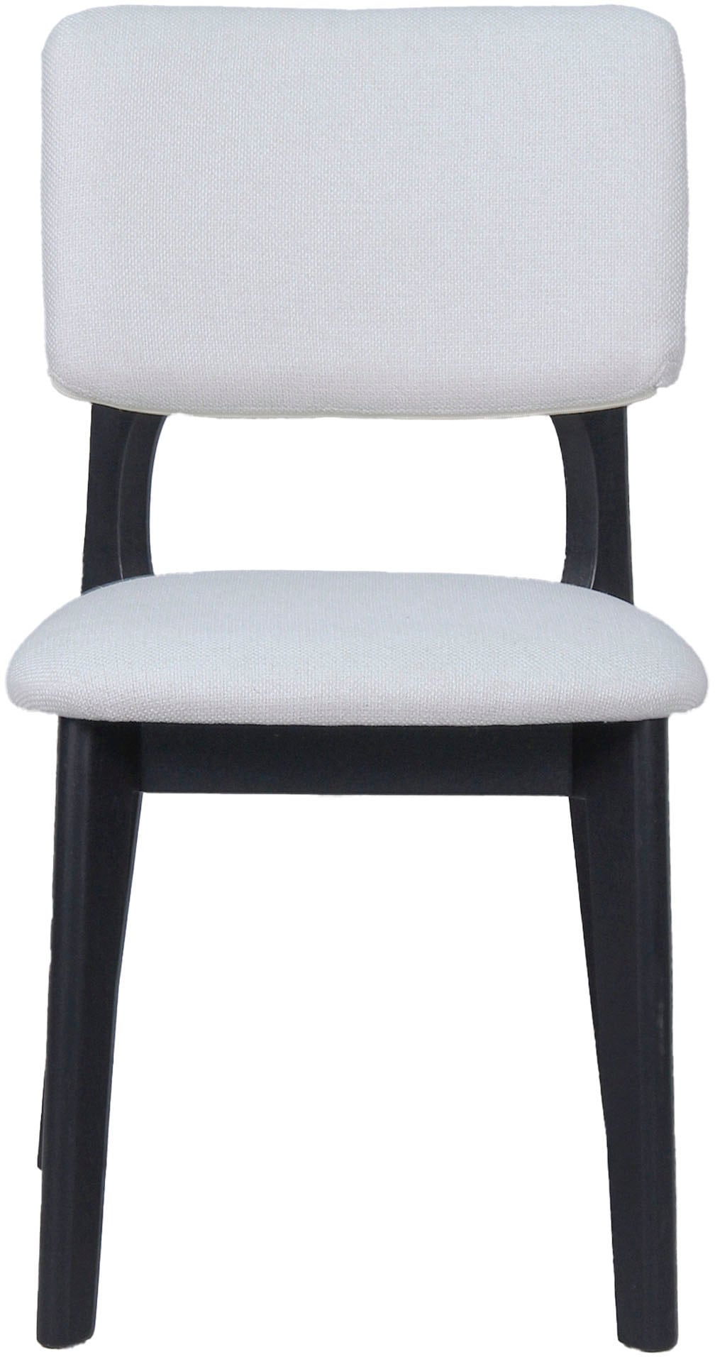 byLIVING Esszimmerstuhl »Elsa« (Set) 2 Stk.modern gemütlicher Massiv - Holzstuhl mit hochwertigem Webstoffpolster