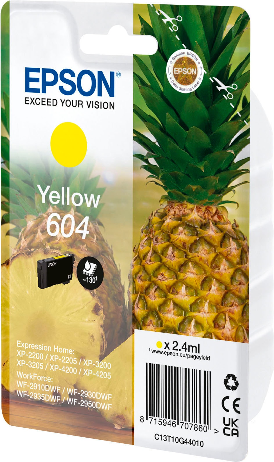 Epson Tintenpatrone »16 Mulitpack - 4 Farben- Druckerpatrone«