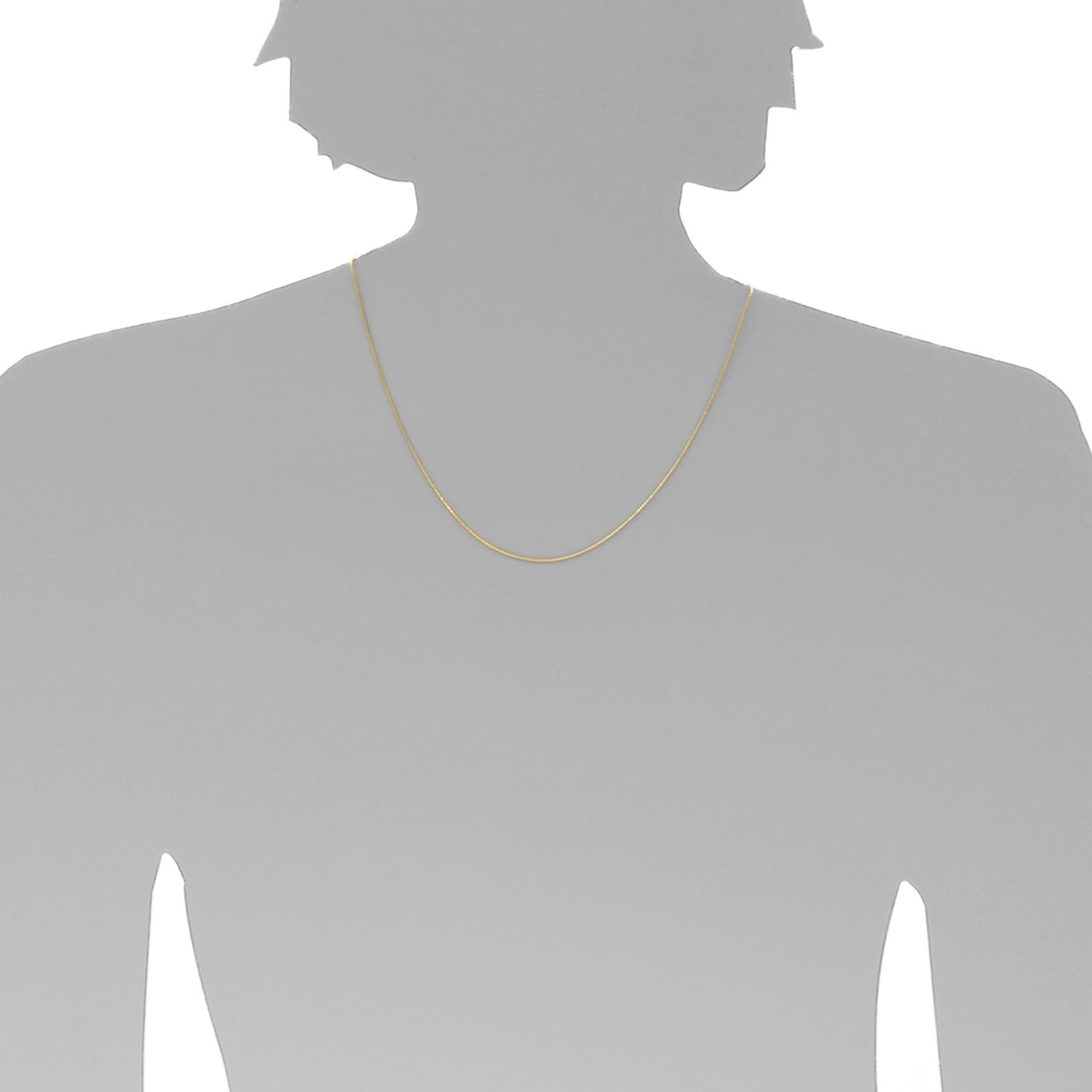 OSTSEE-SCHMUCK Goldkette »- Schlange 1,2 mm - Gold 585/000 -,«