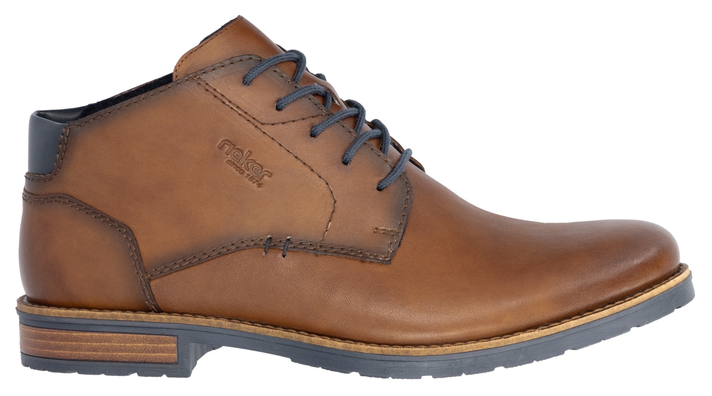 Rieker Schnürstiefelette, Business-Stiefelette, Schnürboots mit weicher Innensohle