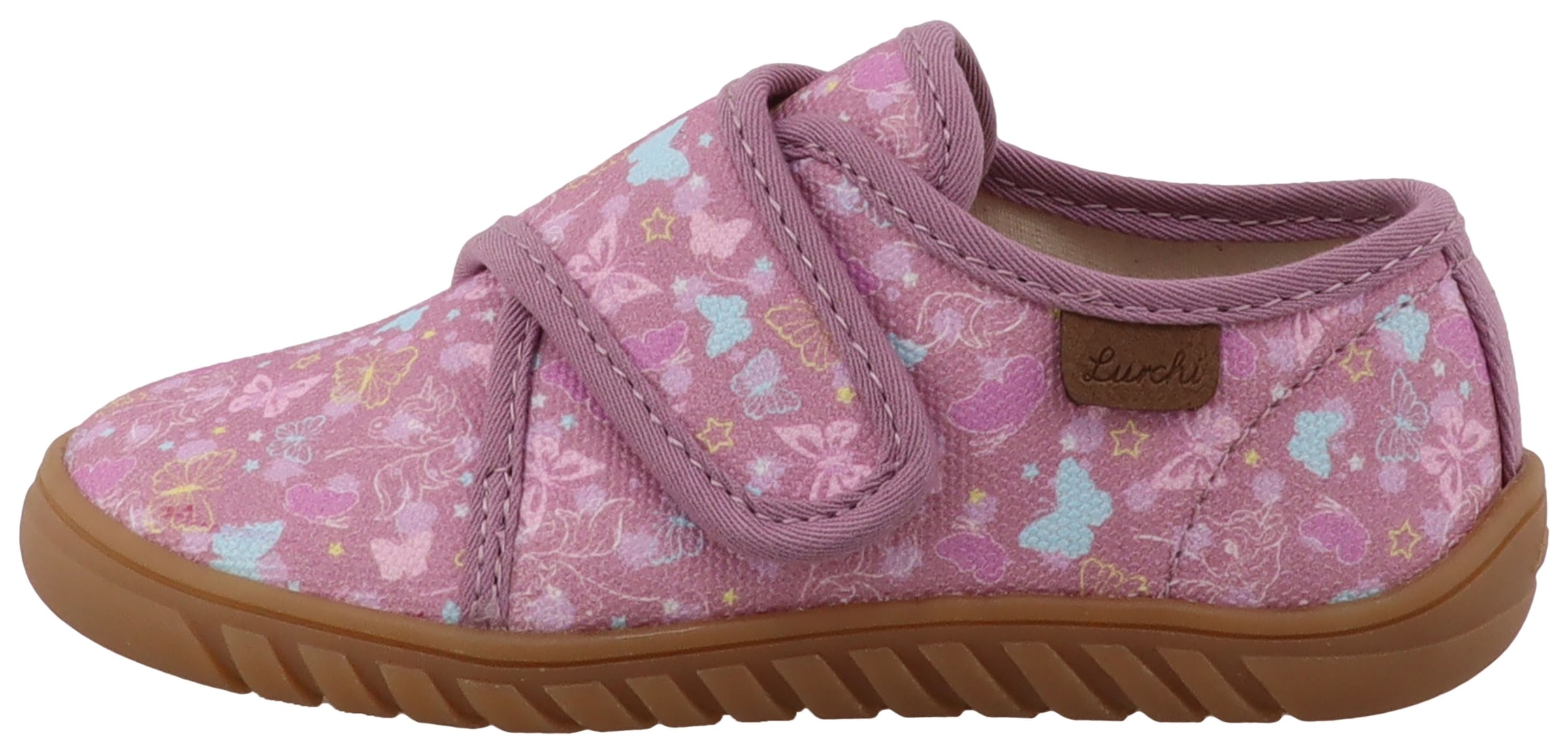 Lurchi Barfußschuh »Bibu 2 Barefoot«  Klettschuh, Kinderschuh mit süßem Motiv, Größenschablone zum Download