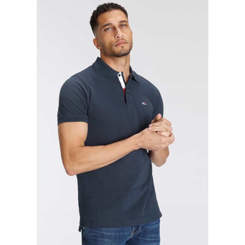 Tommy Jeans Poloshirt »TJM SLIM PLACKET POLO«