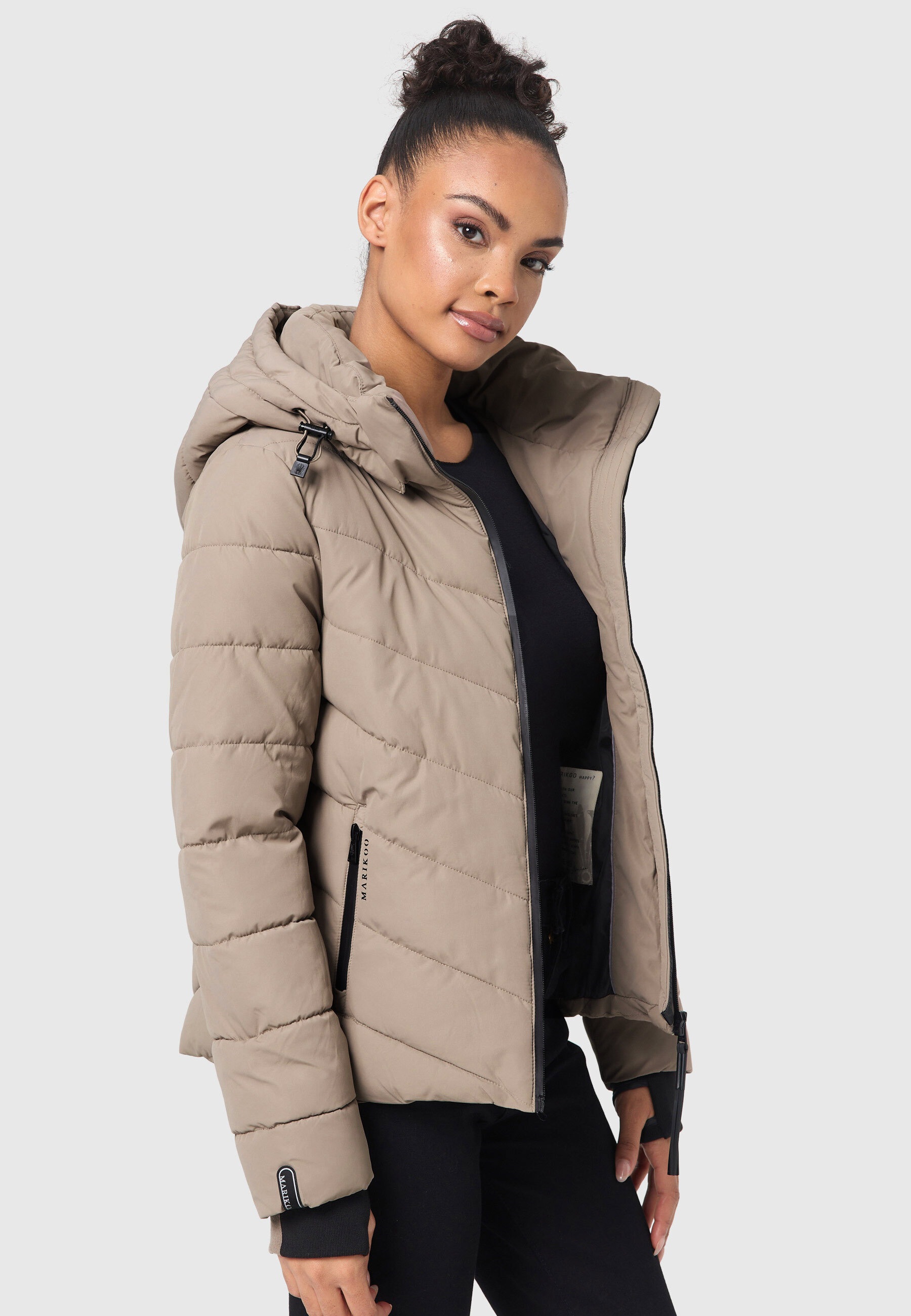 Marikoo Winterjacke »Marikoo Samuiaa Damen Steppjacke B986«