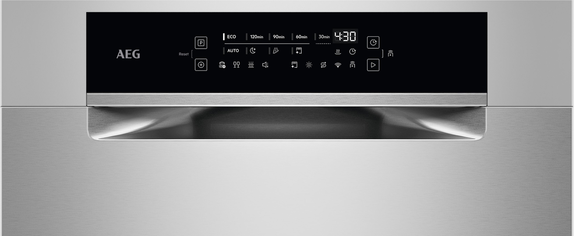 AEG Unterbaugeschirrspüler 9000 »GU9200X2SCM« Smarte Spülmaschine, kraftvoll gegen Eingebranntes, leise nur 38 dB