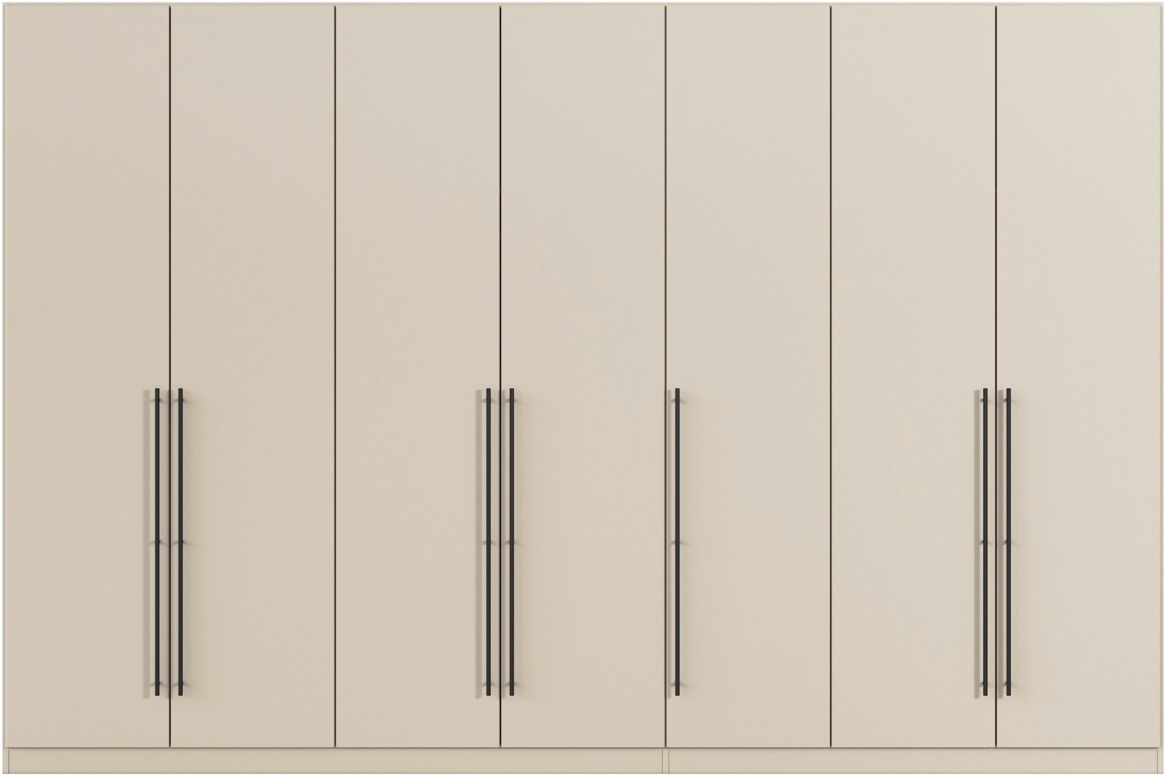 rauch Kleiderschrank »Drehtürenschrank Schrank Garderobe Wäscheschrank Schlafzimmer AVOLA«, (in 3 verschiedenen Ausstattungen BASIC/CLASSIC/PREMIUM), mit hochwertigen Stangengriffen in Schwarz aus Metall MADE IN GERMANY