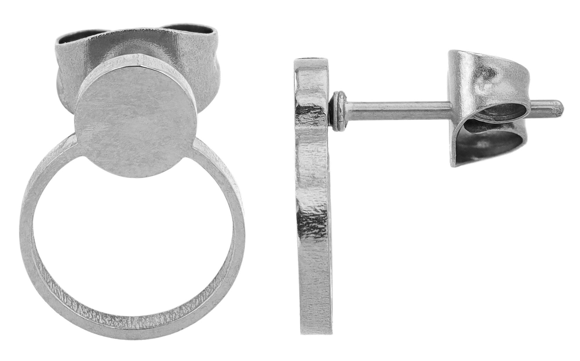 Adelia´s Paar Ohrstecker »Damen Ohrringe ¿ Ohrstecker aus Edelstahl«