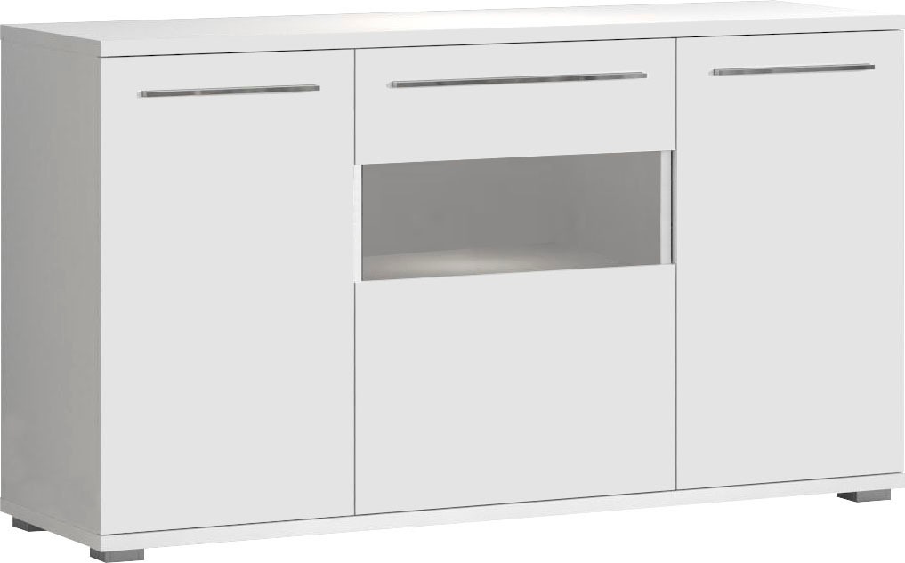 Places of Style Kommode »Piano«, Hochglanz UV lackiert, Soft-Close Funktion