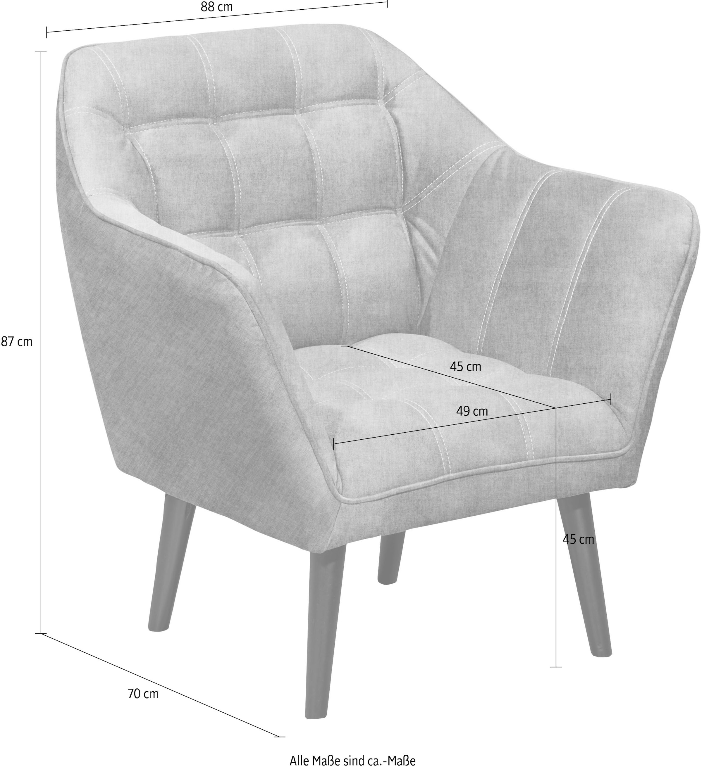 ED EXCITING DESIGN Sessel »Max«