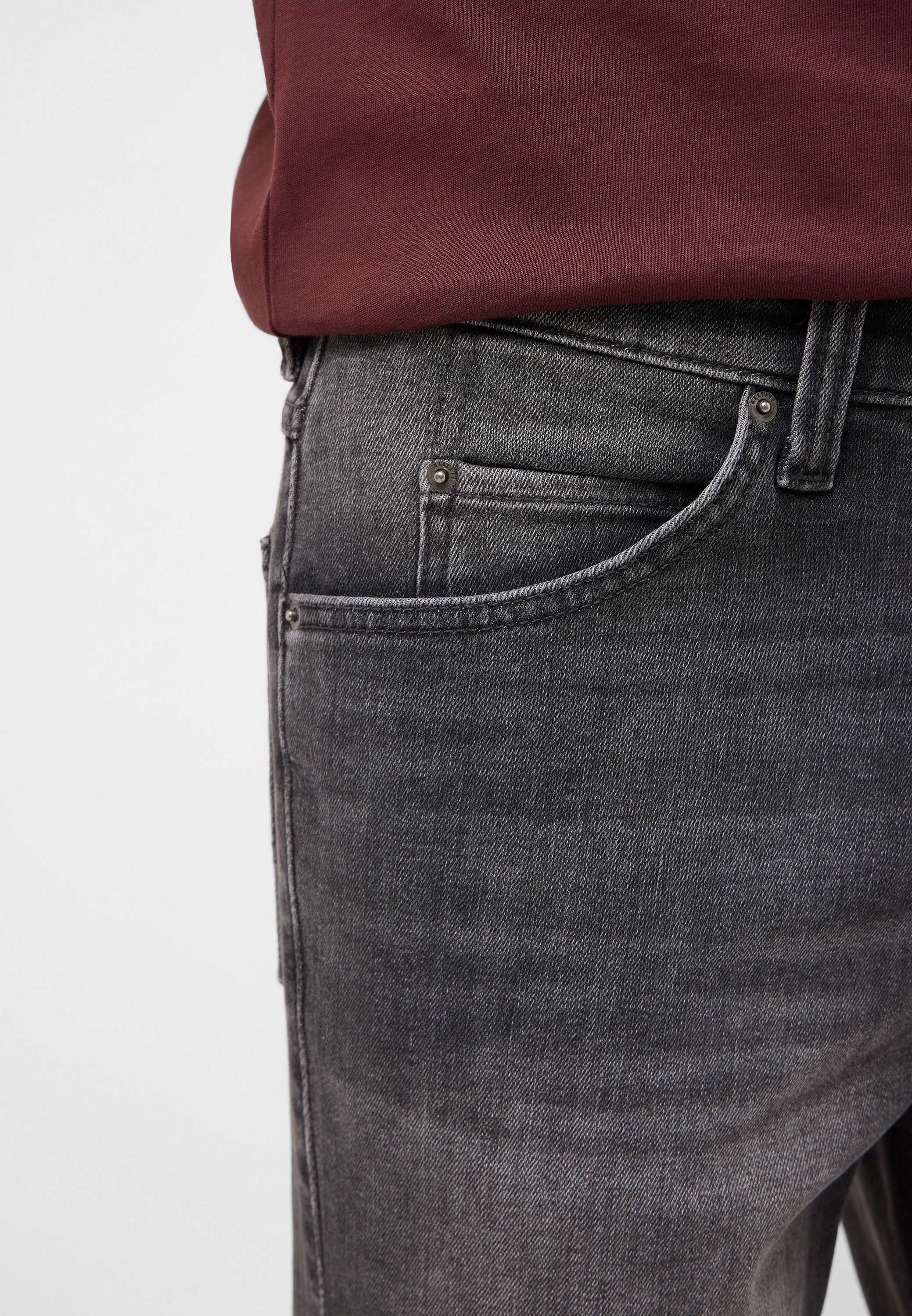 MUSTANG Straight-Jeans »Herren Style Tramper Straight Brushed«