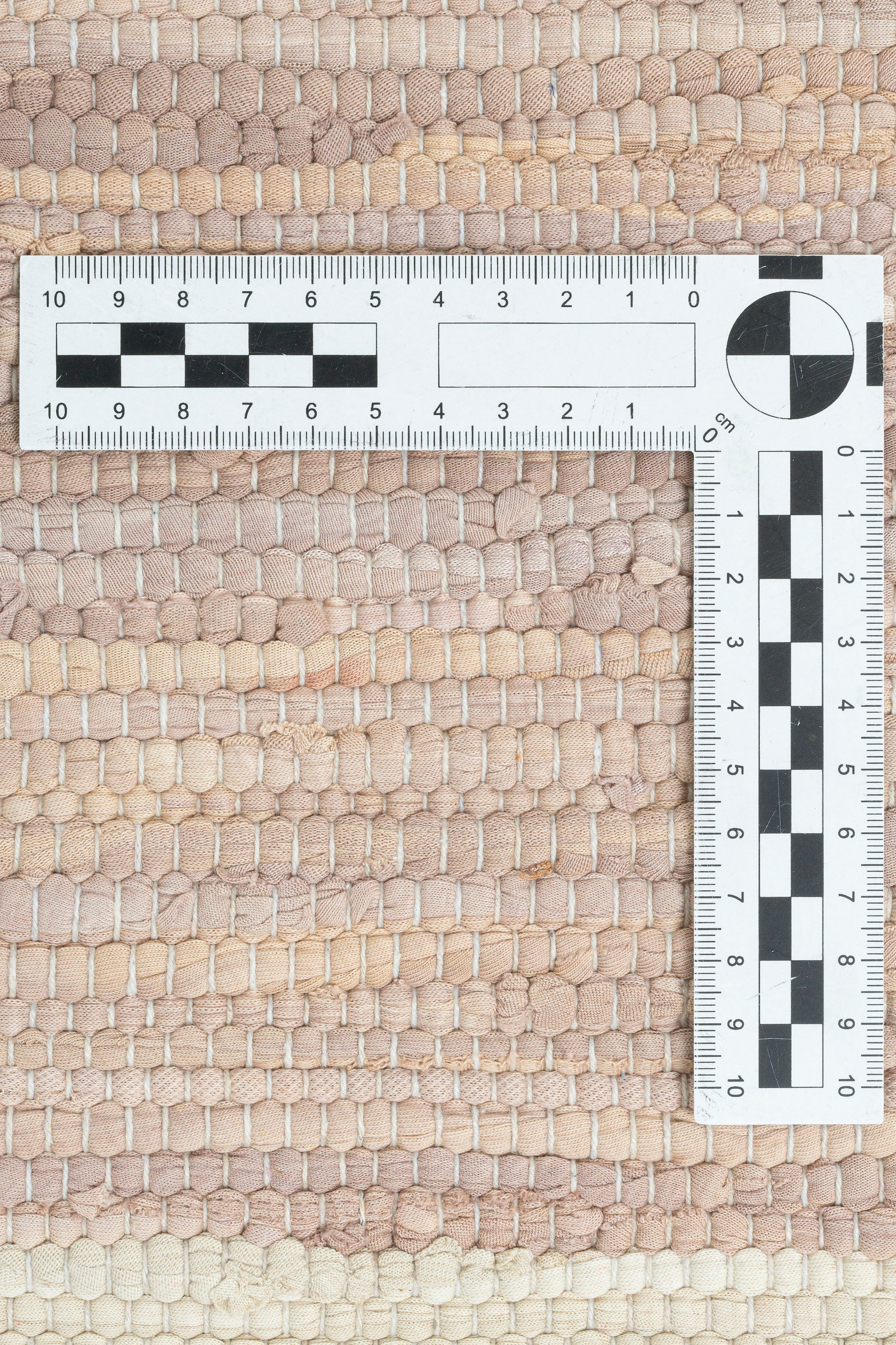 THEKO Teppich »Stripe Cotton«, rechteckig, 5 mm Höhe, Flachgewebe, gestreift, reine Baumwolle, handgewebt, mit Fransen