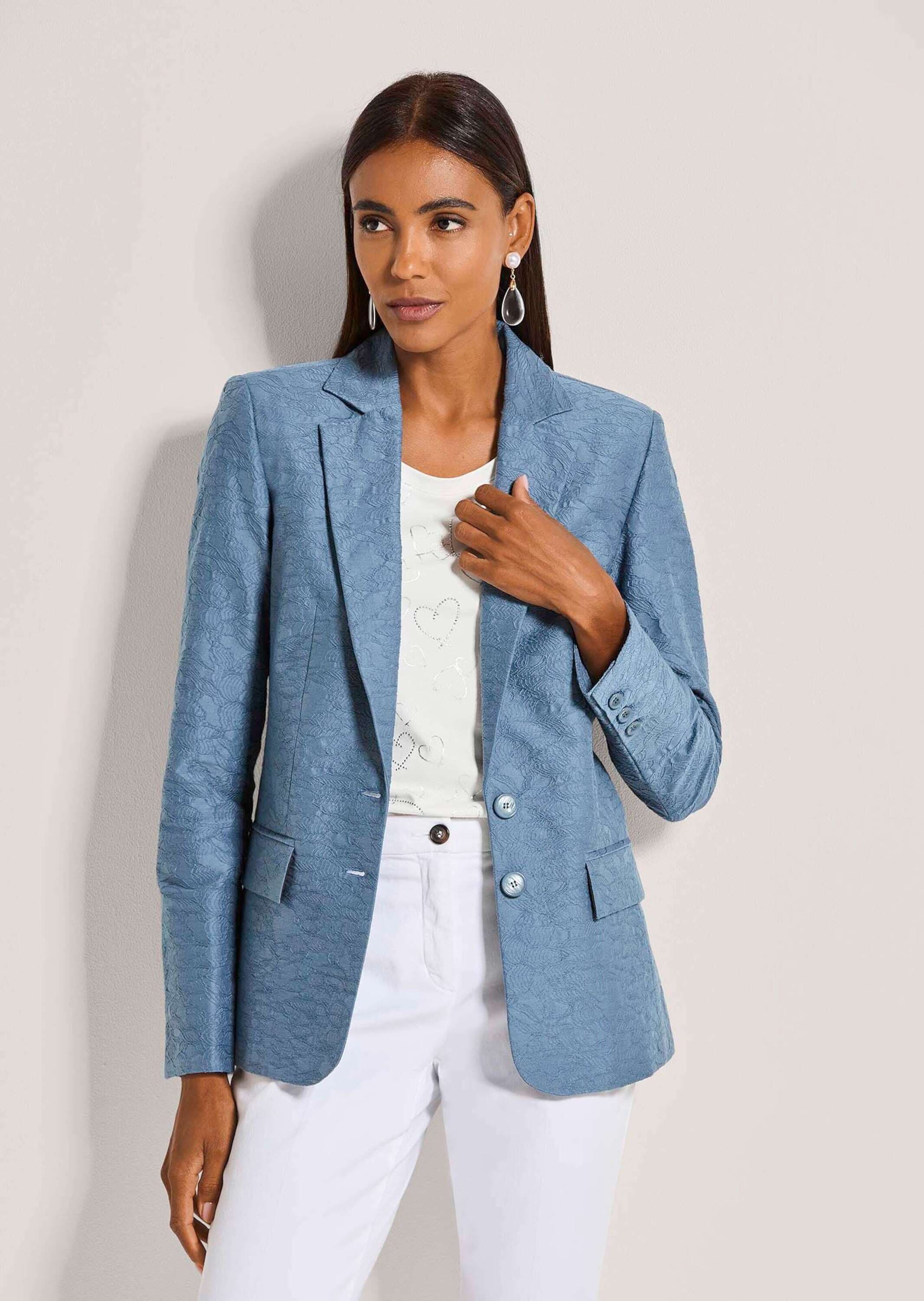 MADELEINE Jackenblazer »Blazer Eleganter Einreiher mit Reverskragen«