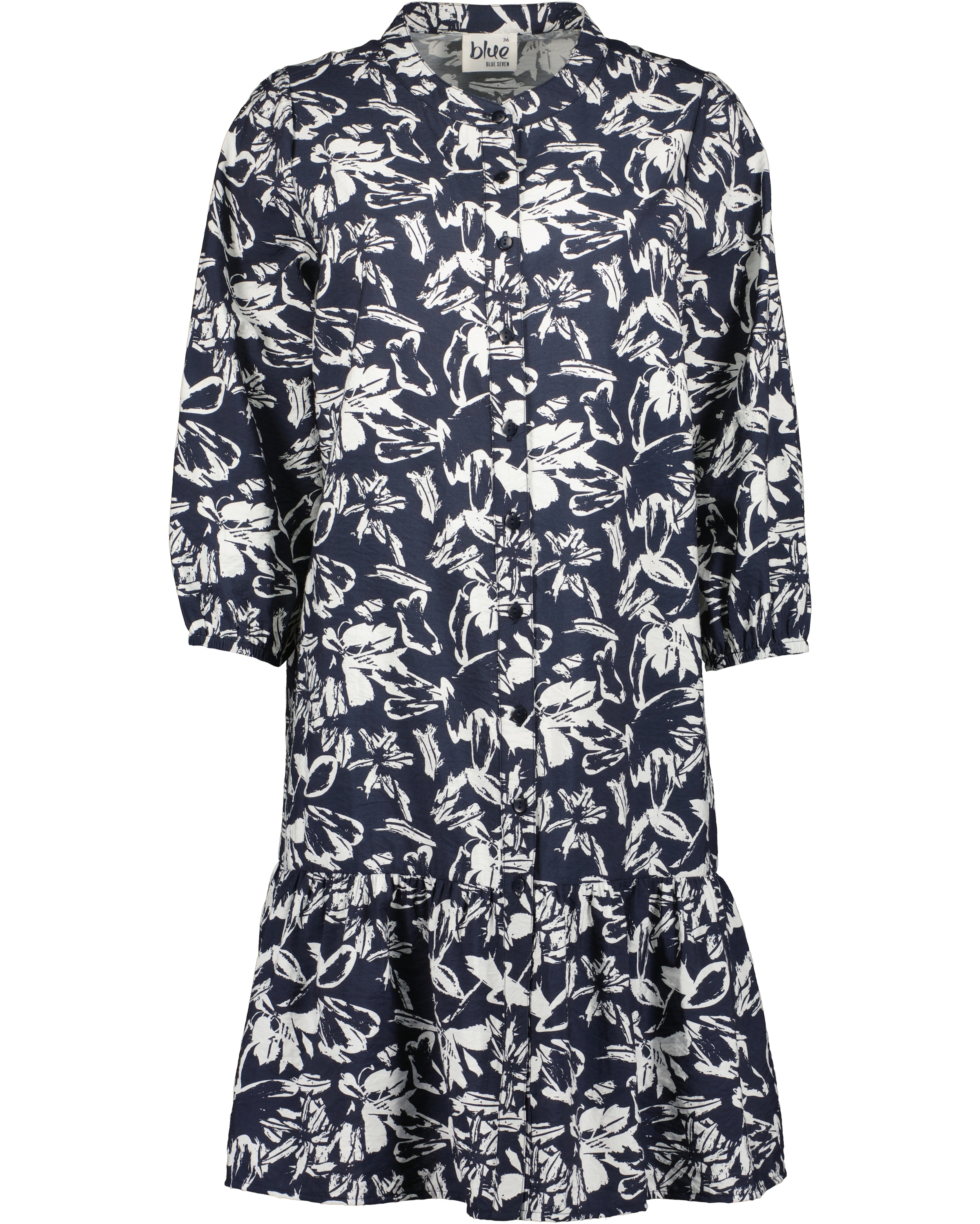 Blue Seven Sommerkleid »Blue Seven Kleid mit 3/4 Ärmeln« 1 tlg. tlg.