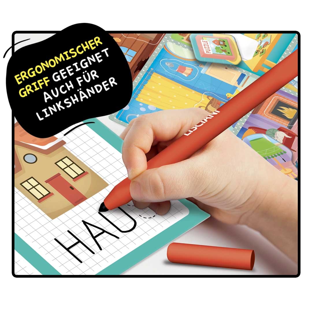 Lisciani Spiel »Montessori-Pen, Für jeden Tag ein Spiel« Made in Europe