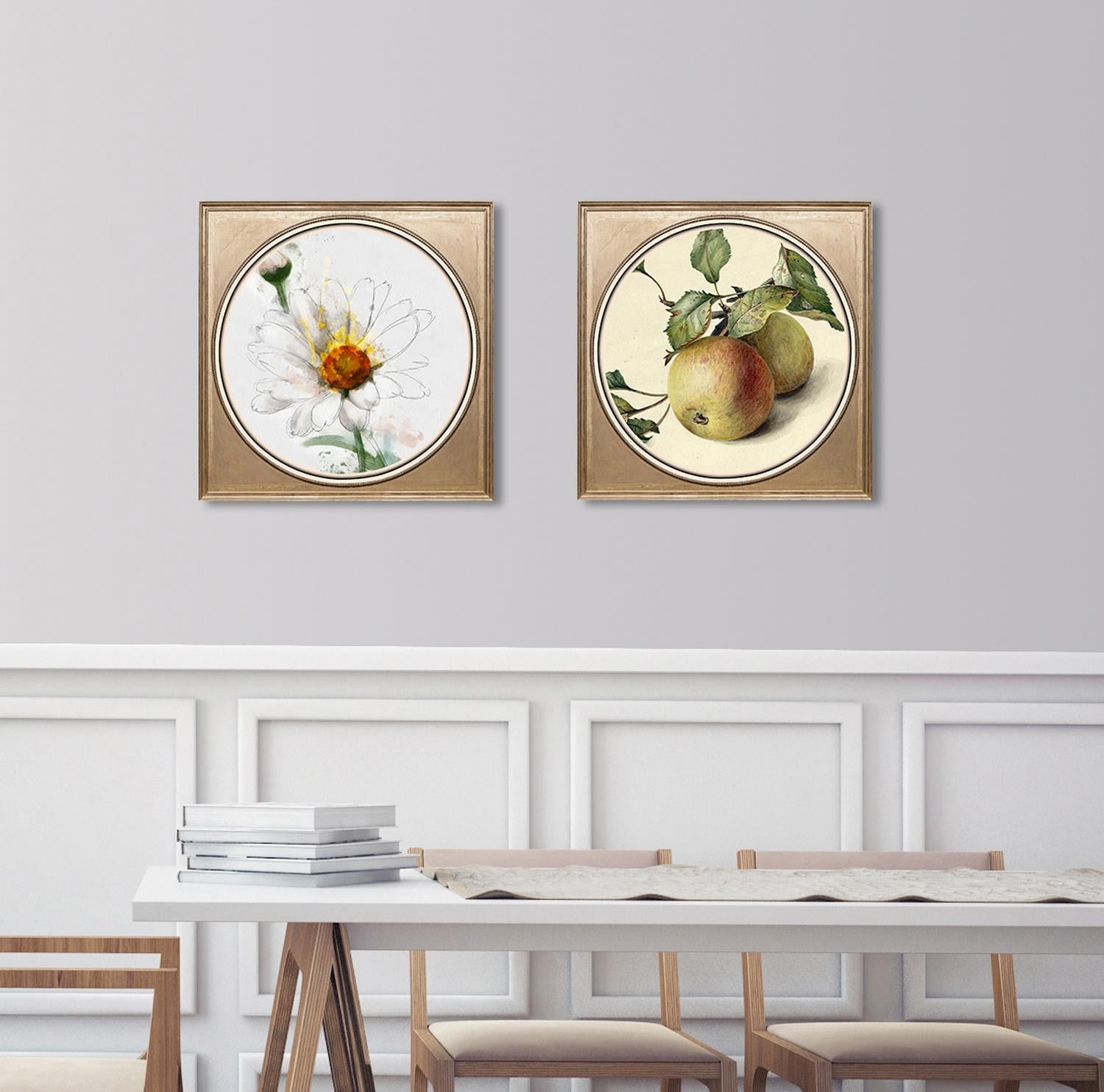 queence Acrylglasbild »Weiße Blüte«, Blumen-Blumenbilder-Kunst-Pflanzen-Pflanzenbilder-Gemälde, Fine Art-Print in Galeriequalität