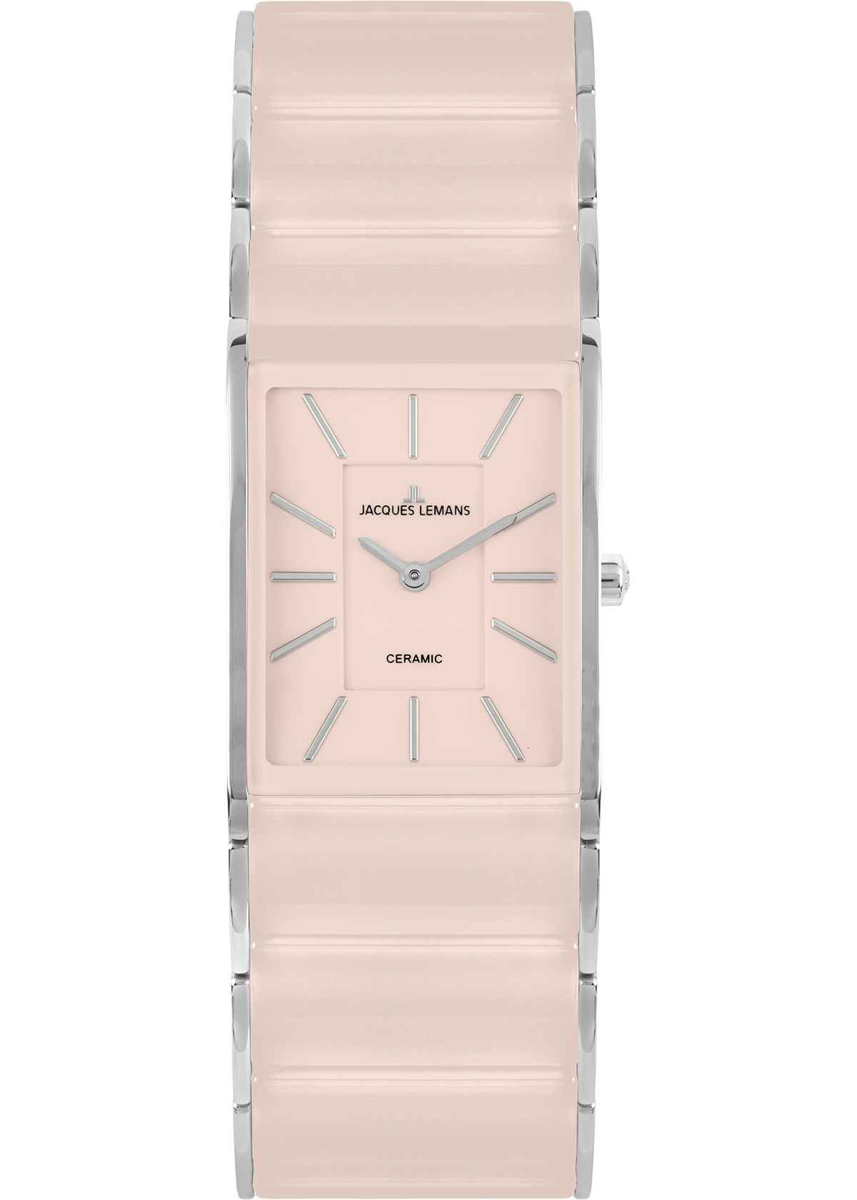 Jacques Lemans Keramikuhr »Dublin« Quarzuhr, Armbanduhr, Damenuhr, Keramik, analog