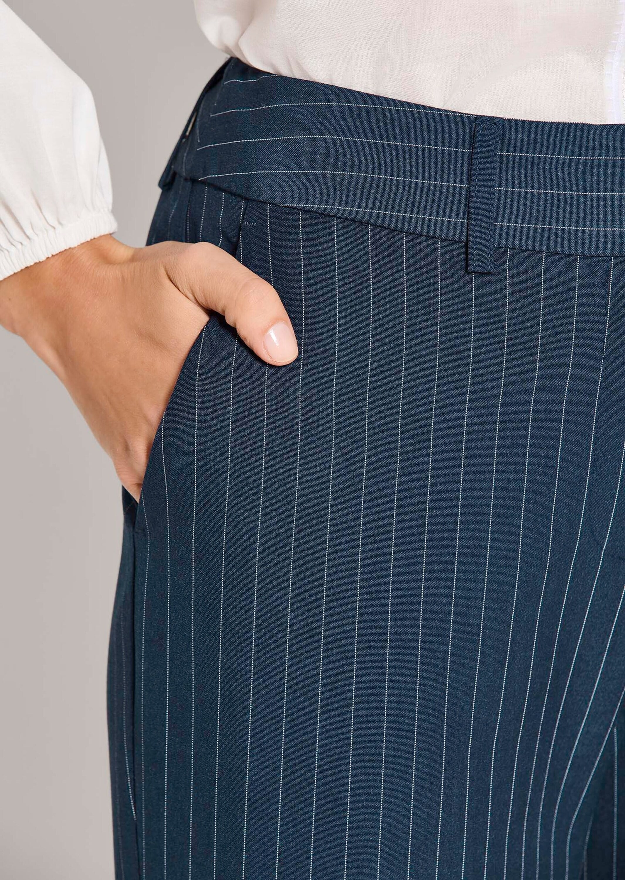 MADELEINE Stoffhose »Jerseyhose Stoffhose mit Nadelstreifen«