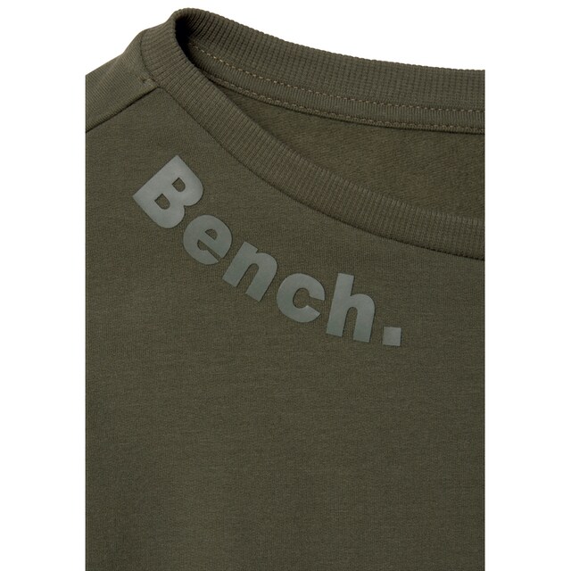 Bench. Loungewear Sweatshirt, mit gerafften Ärmelbündchen, Loungeanzug  kaufen online bei OTTO