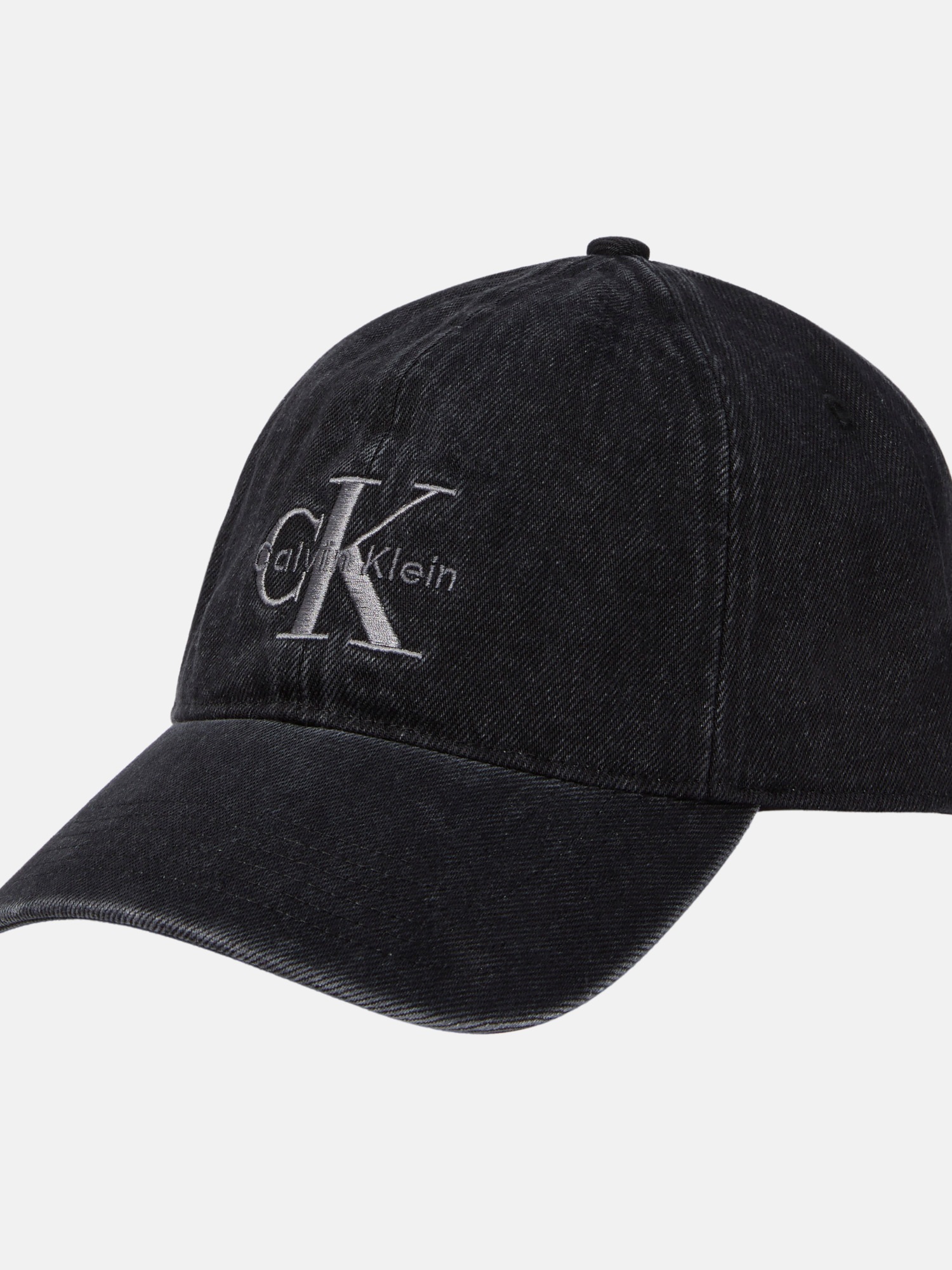 Calvin Klein Jeans Baseball Cap »6 PANEL MONO LOGO BB CAP«, in gewaschener Optik