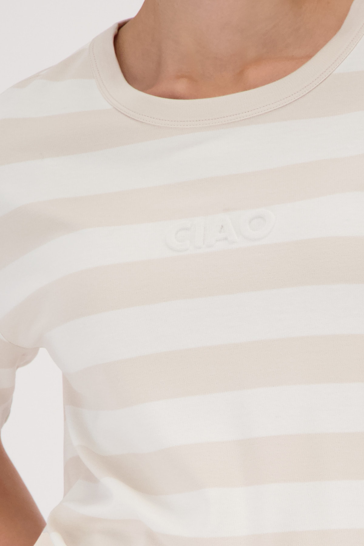 Monari Sweatshirt »Sweatshirt Basic Ringel«, Regular fit mit Streifen
