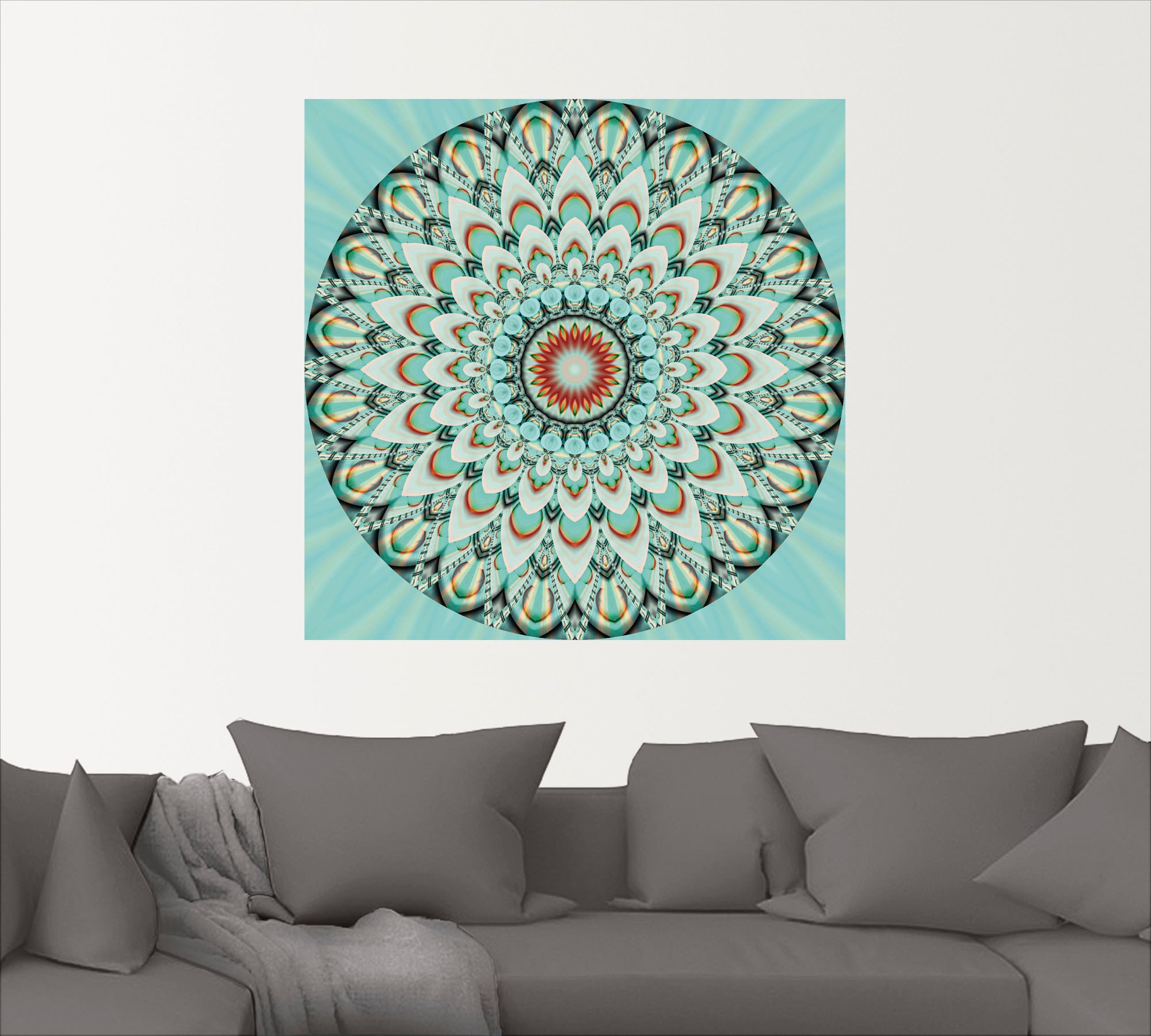 Artland Wandbild »Mandala Integrität«, Muster, (1 St.), als Leinwandbild, Wandaufkleber in verschied. Größen
