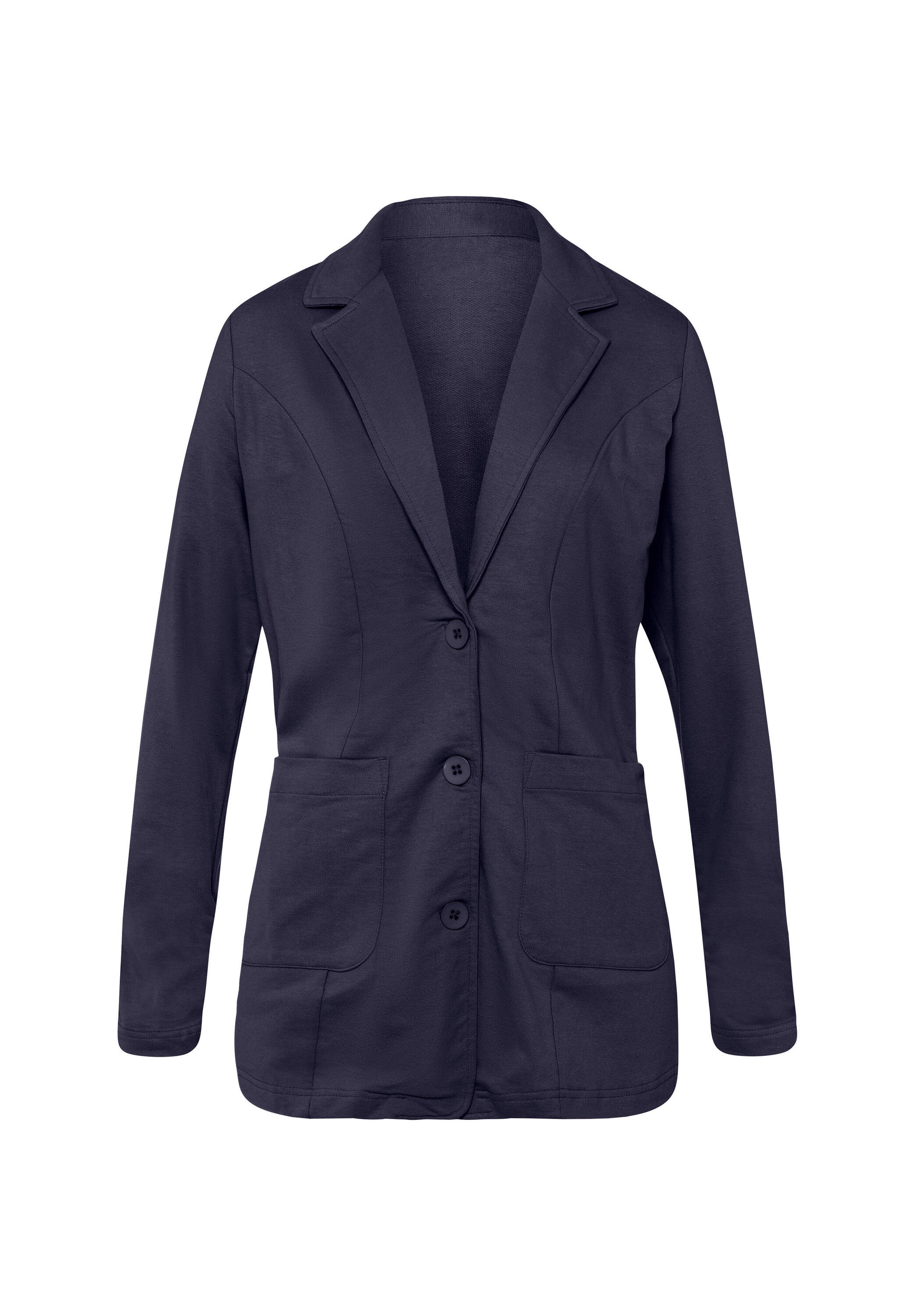 Sieh an! Sweatblazer »Shirtblazer Sweatblazer am Ärmel gerafft«